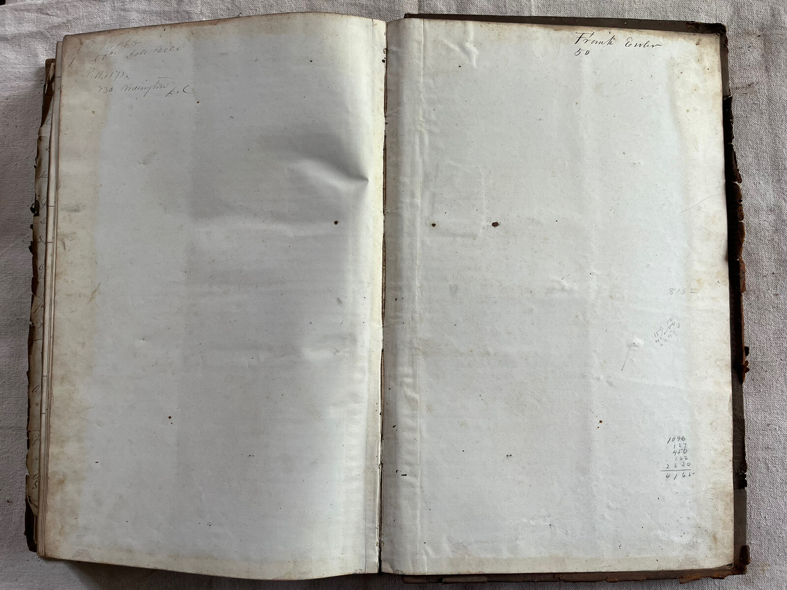 1876 Arnold Bros. Dry Goods 480 Full Pages Ledger Wartrace TN History Geneology