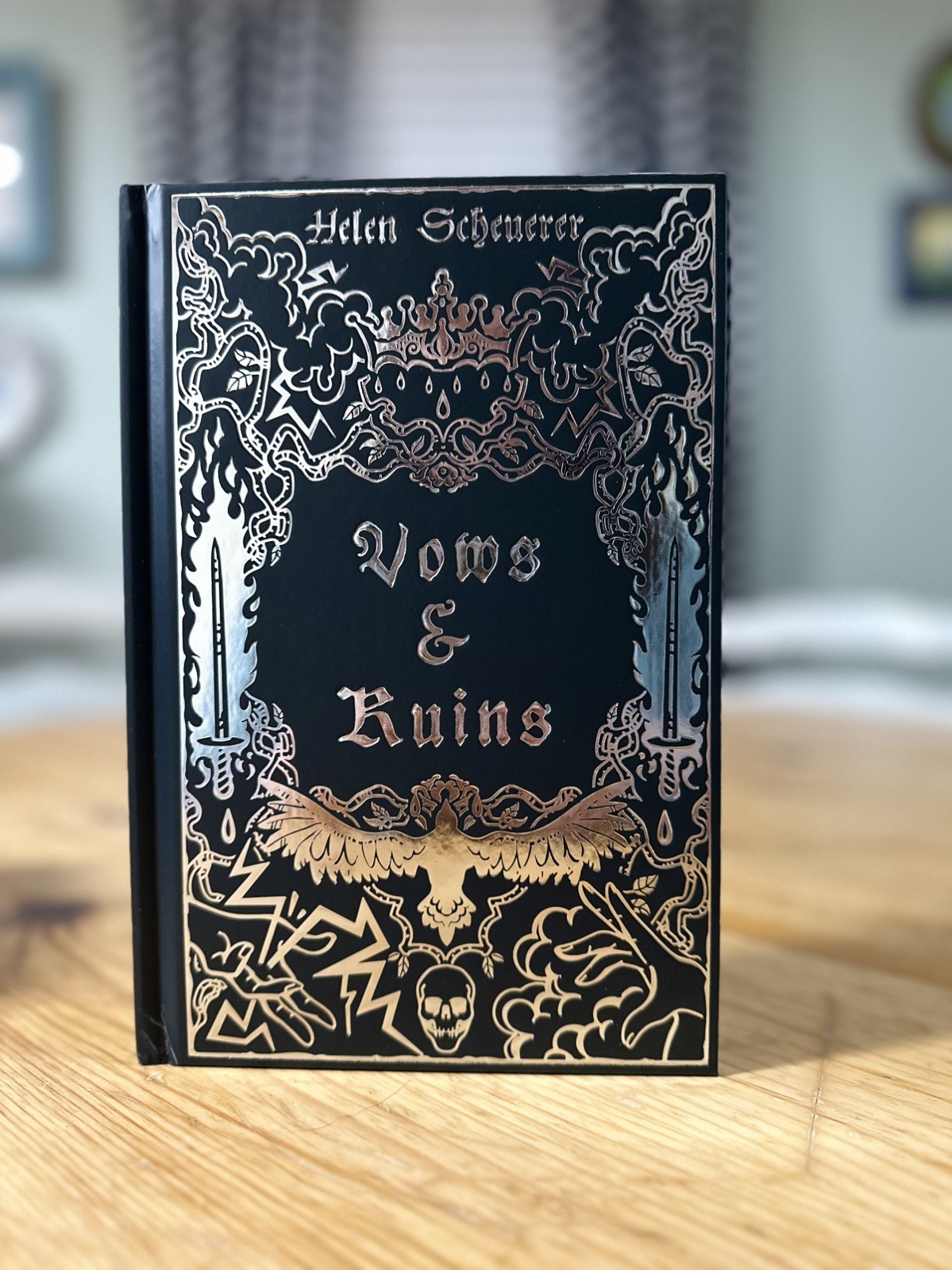 SIGNED Bookish Box THE LEGENDS OF THEZMARR Helen Scheuerer SPRAYED EDGES