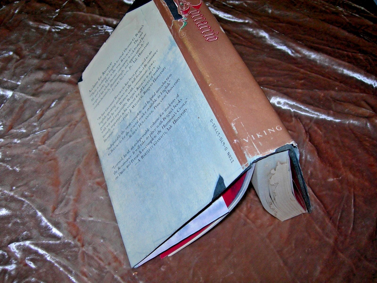 Boccaccio by Thomas G. Bergin 1981, Hardcover with Dust Jacket Signed Inscribed