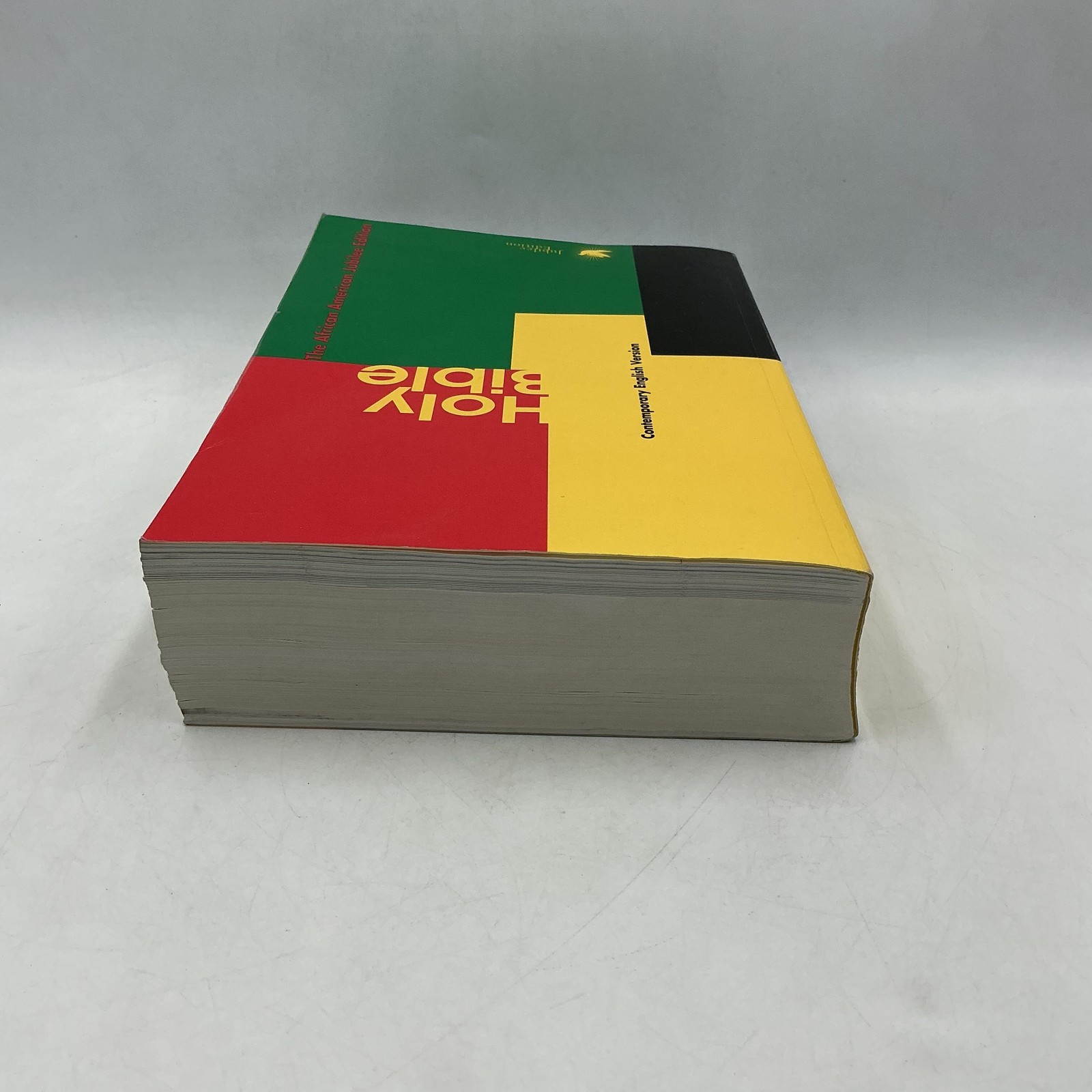 Holy Bible African American Jubilee Edition American Bible Society Green PB
