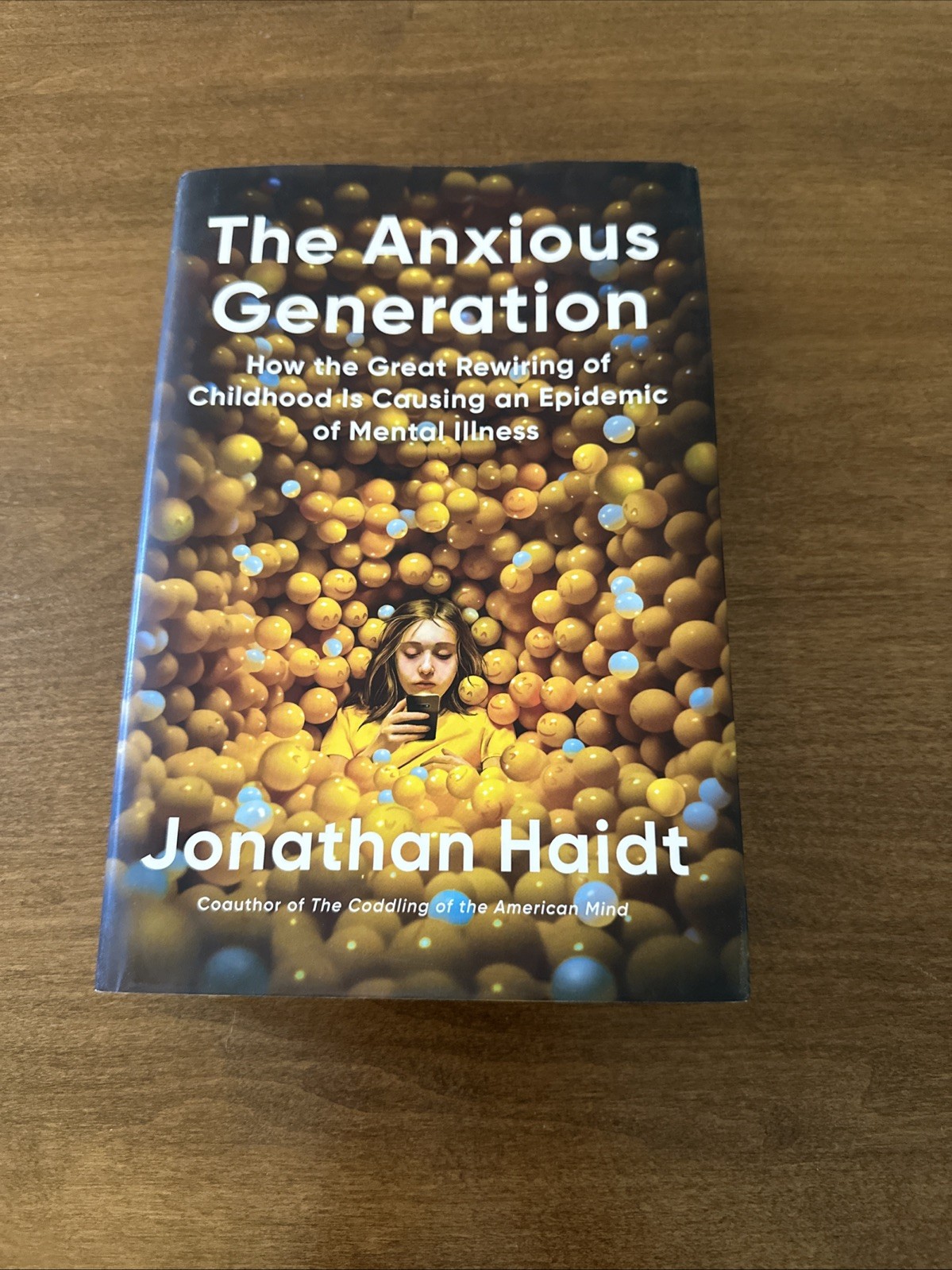 The Anxious Generation: How the – Hardcover, by Haidt Jonathan GOOD NO MARKS