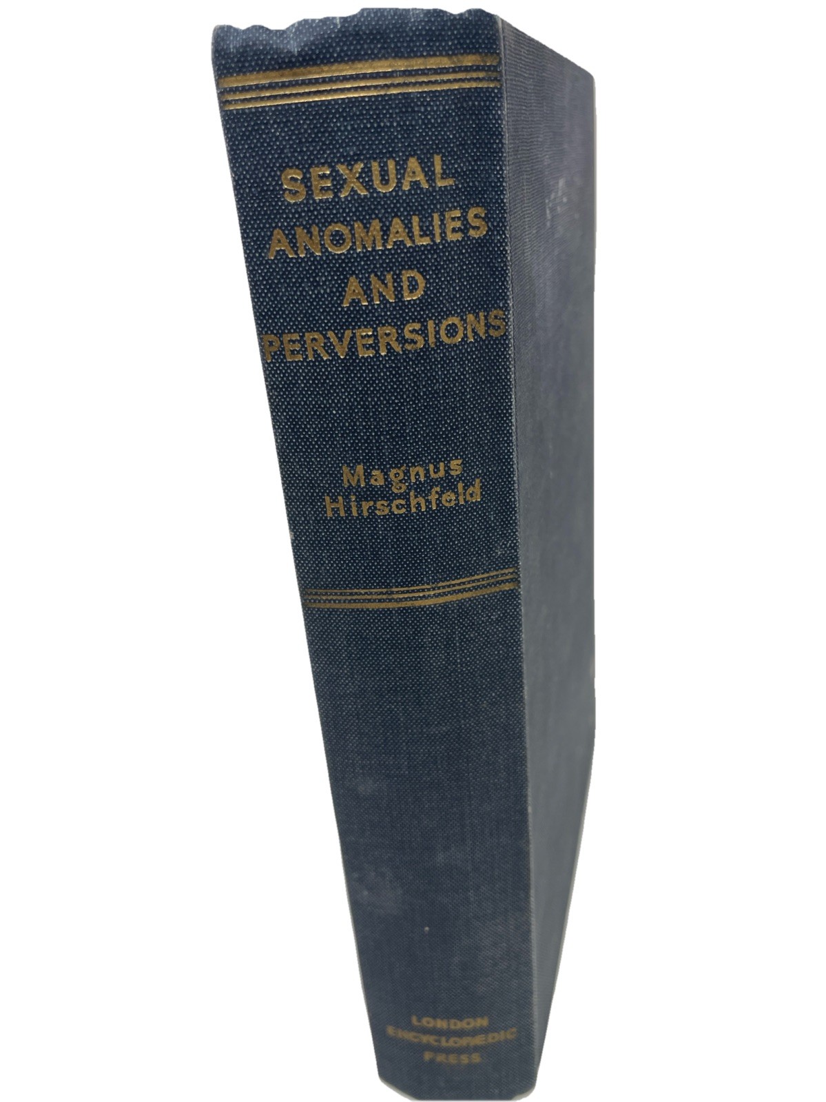 Sexual Anomalies and Perversions Magnus Hirschfeld VTG HC reprint 1966 copy rare