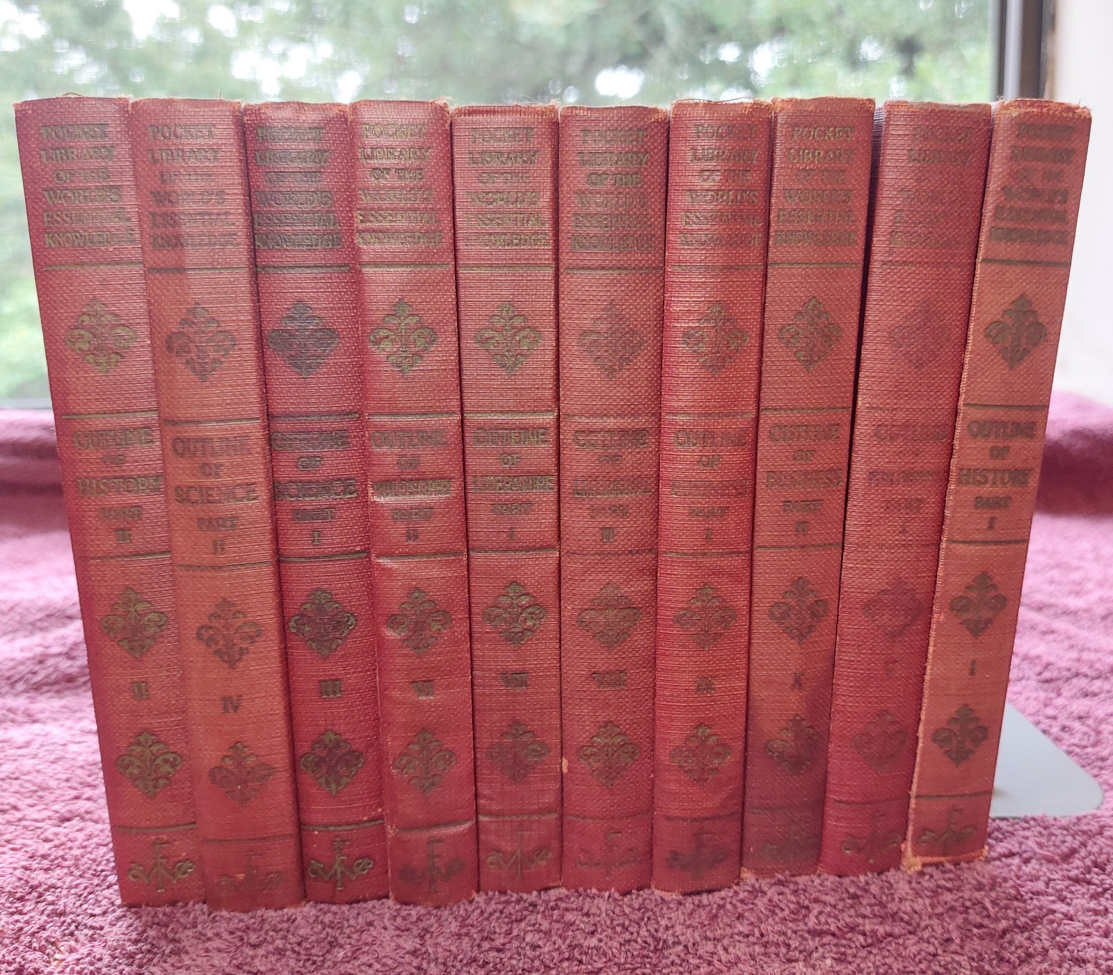 Funk And Wagnalls 10 Volume Set Of Small Books