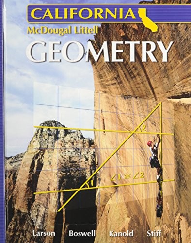 Holt McDougal Larson Geometry: Stud…, McDougal Littel