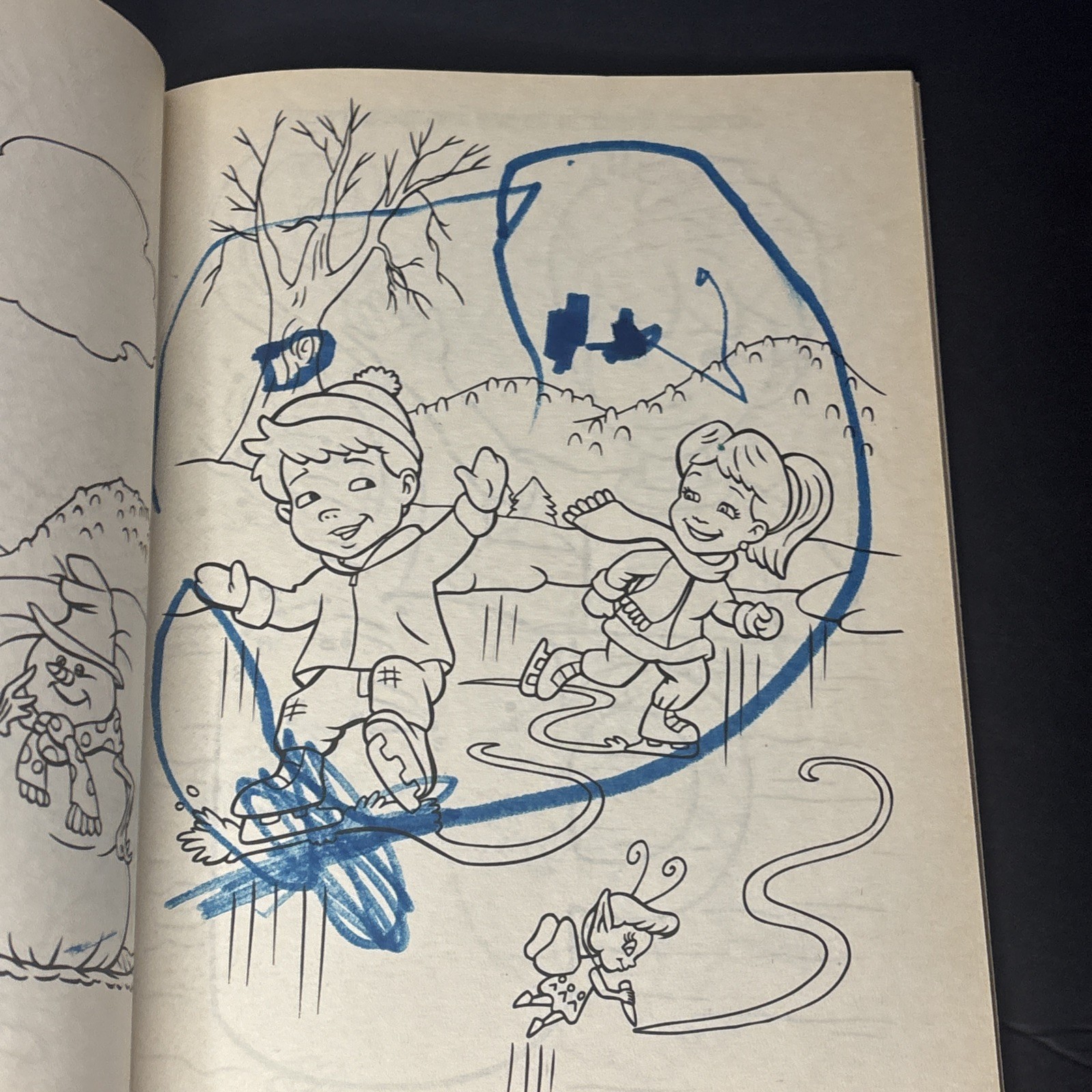 2005 Dragon Tales Dragon Days Coloring Book Some Pages Colored