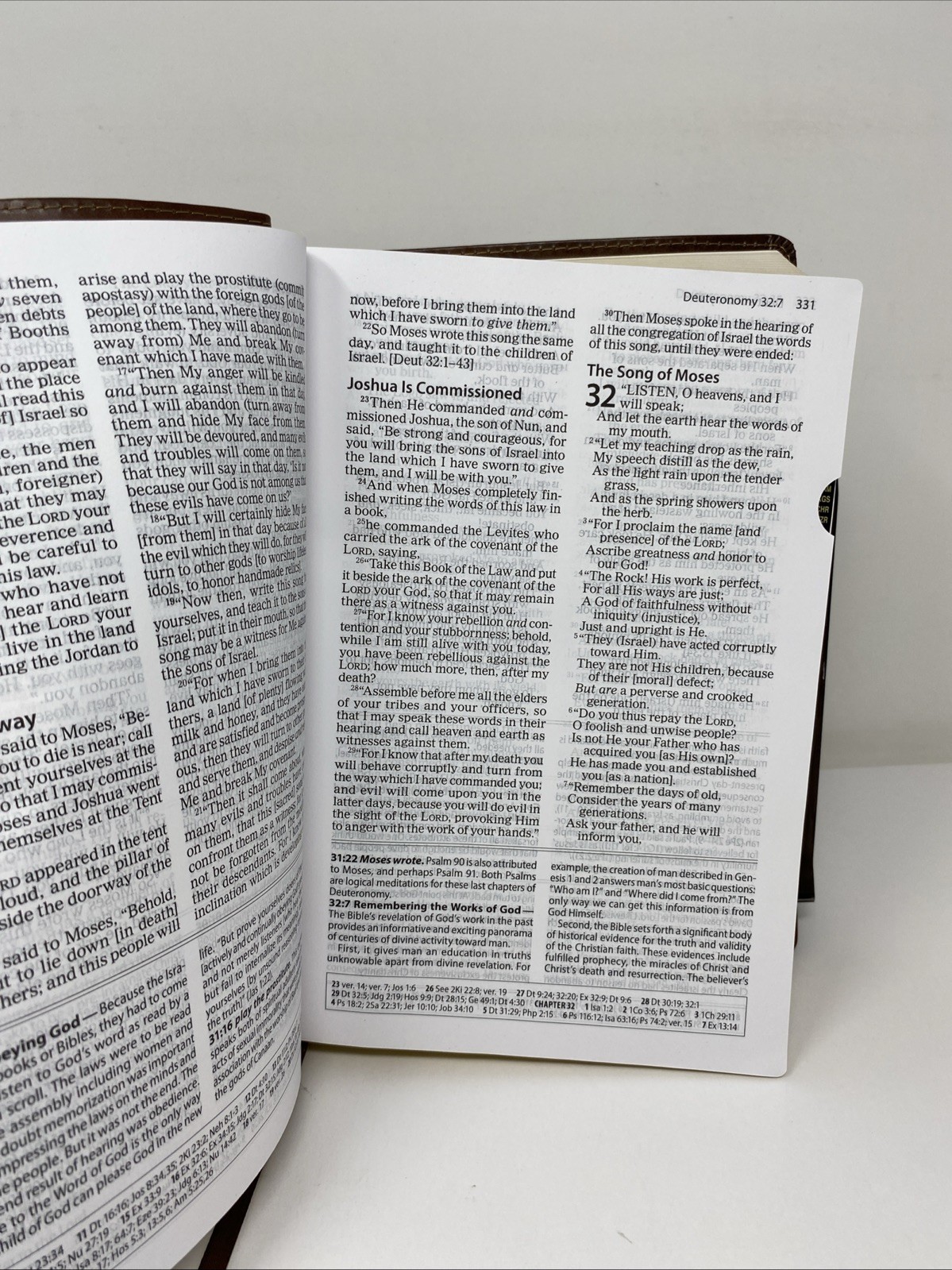 Amplified Study Bible Leathersoft Brown Thumb Indexed 2017 Zondervan