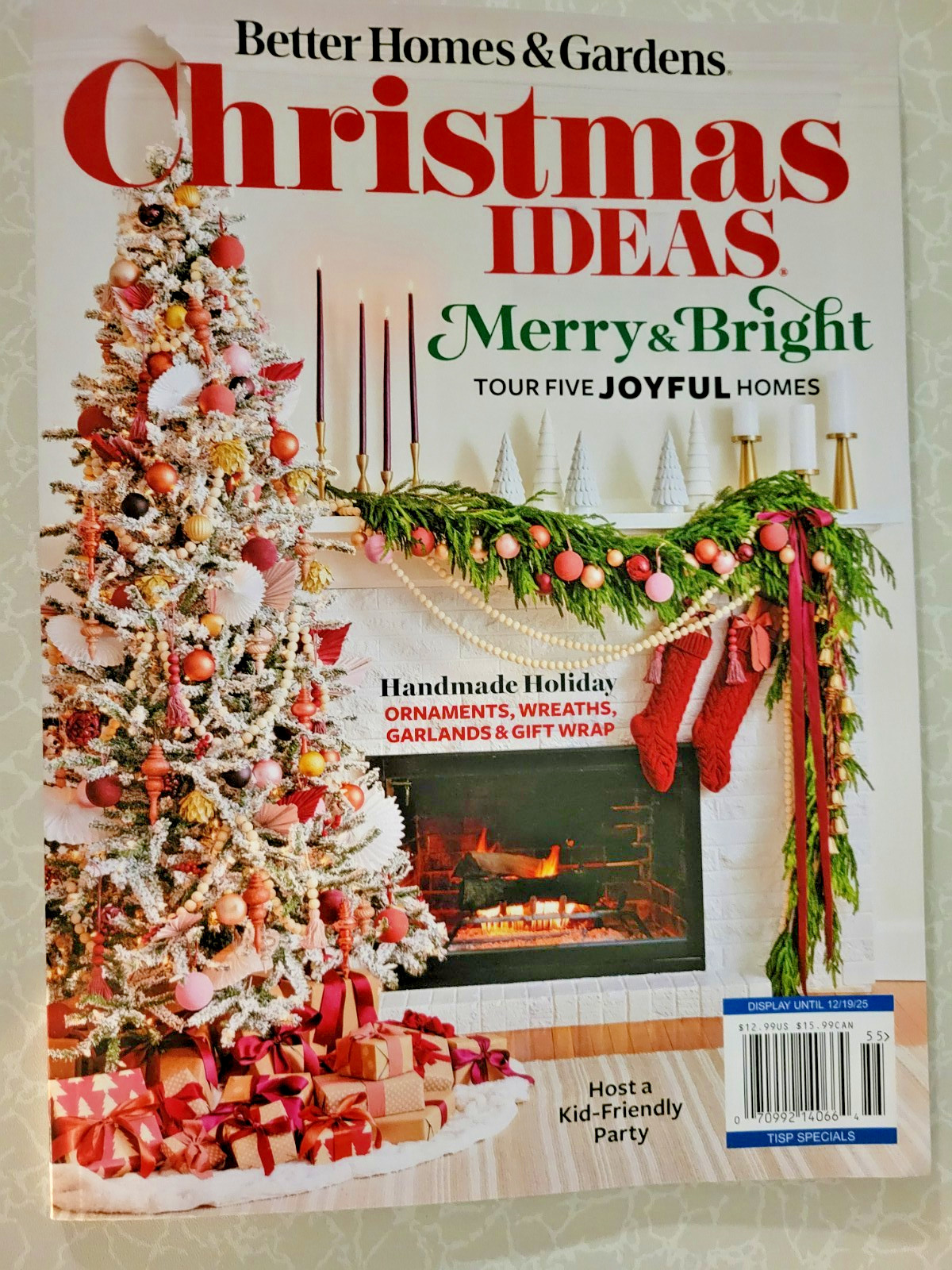BH&G Christmas Ideas Dec 2025 Edition – Merry & Bright – Tour 5 Joyful Homes