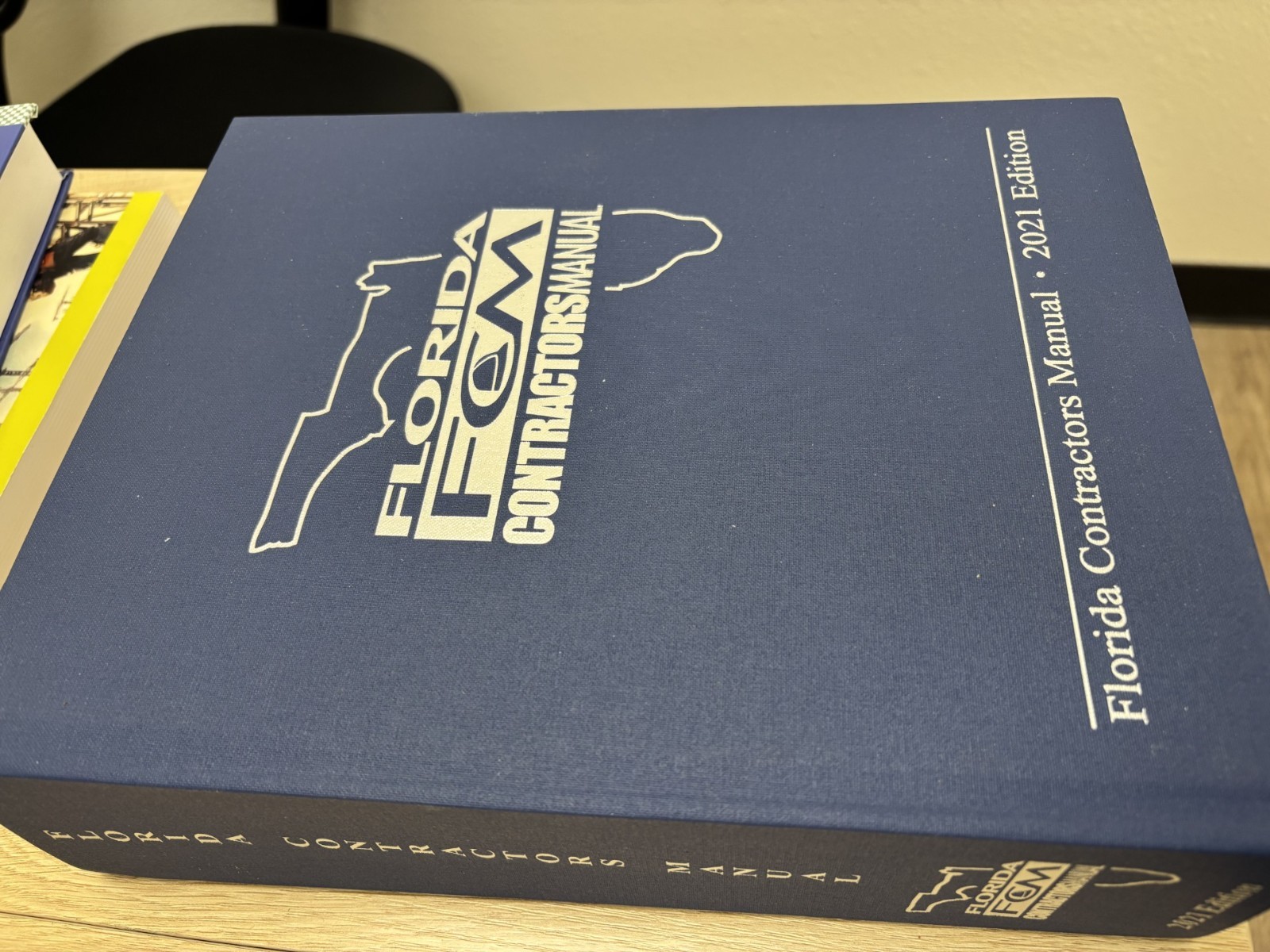 Florida Contractors Manual FCM-2021 Edition Book Blue Cover Exam Study Guide NEW