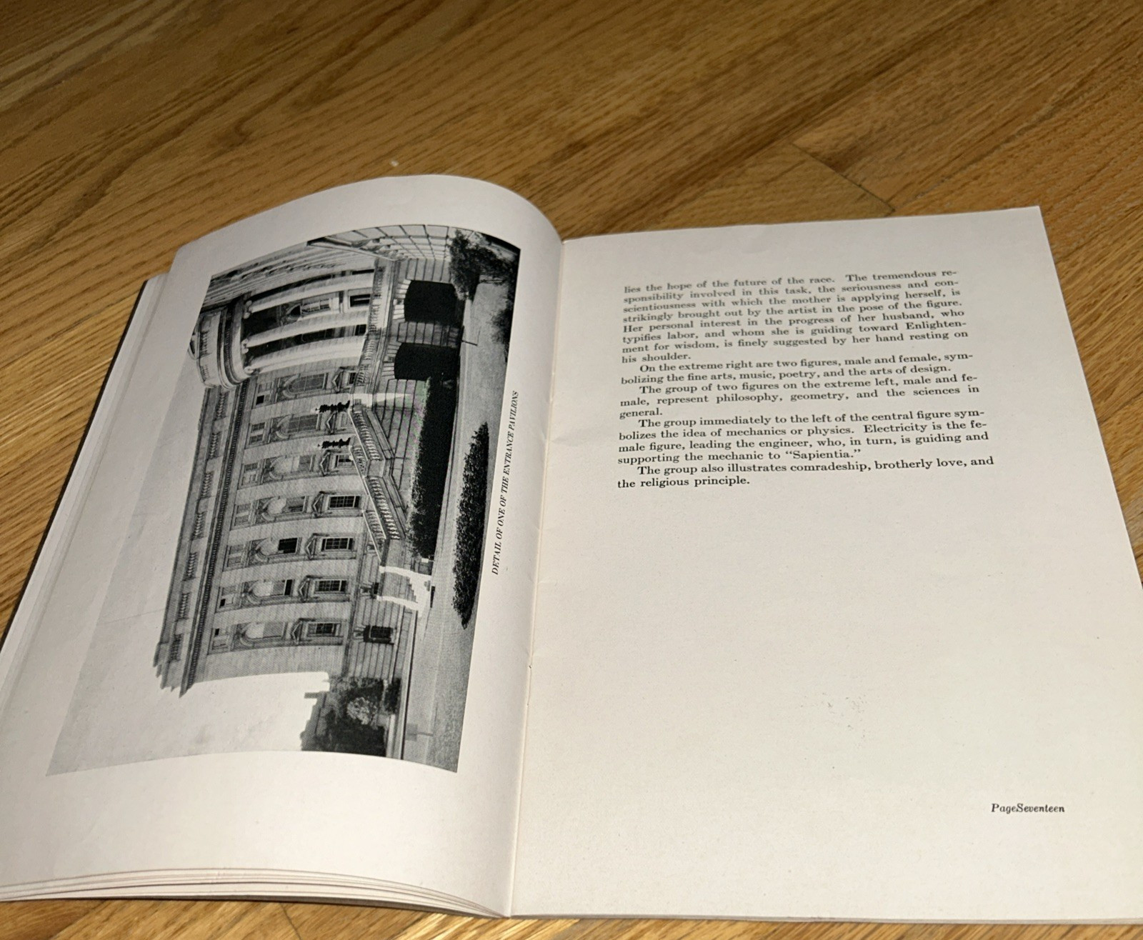 1920s GUIDE BOOK FOR WISCONSIN’S CAPITOL 58 pages with Photos