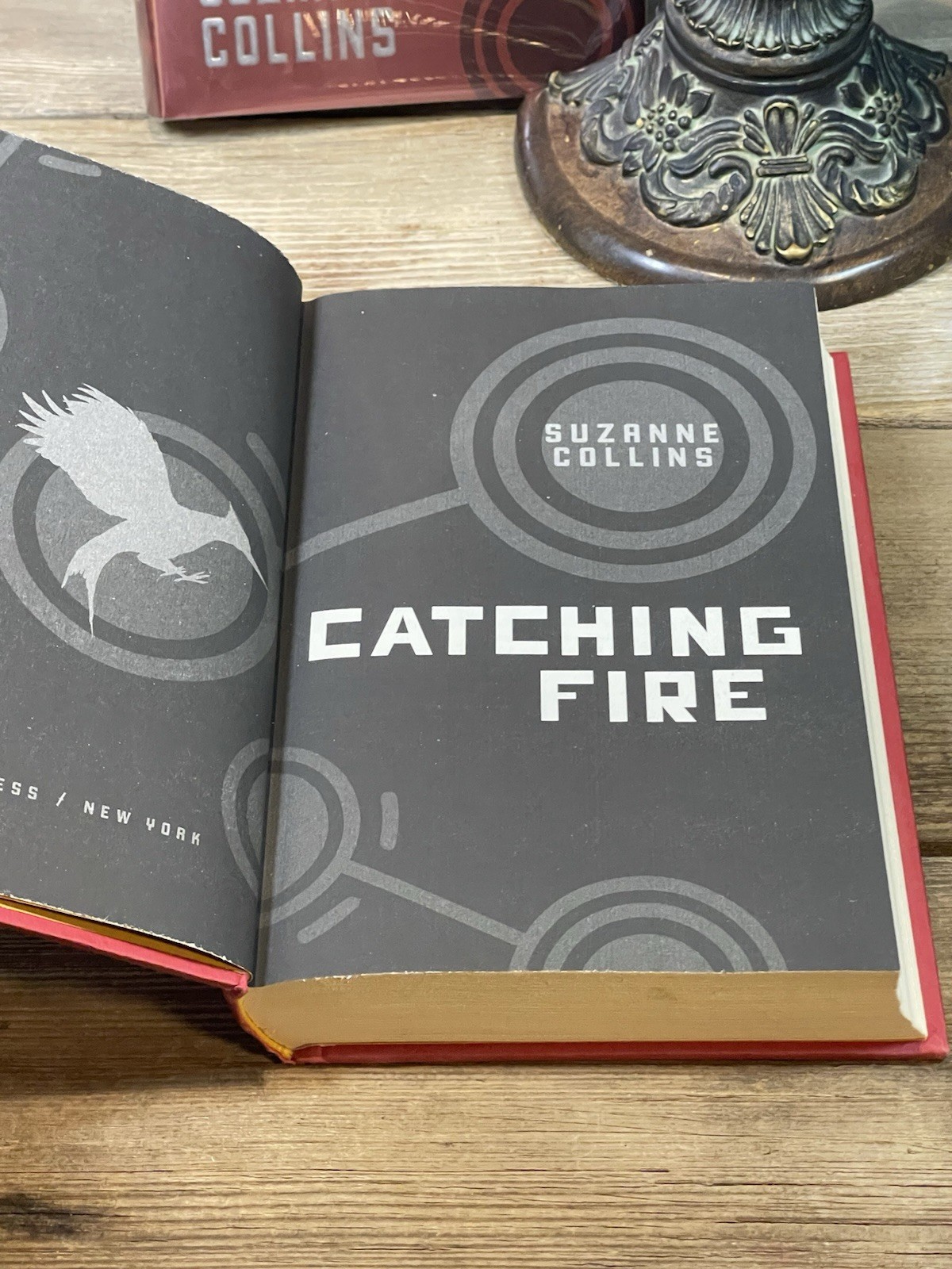 “Catching Fire” Suzanne Collins, 1st Edition First Printing 2009 HC Like New