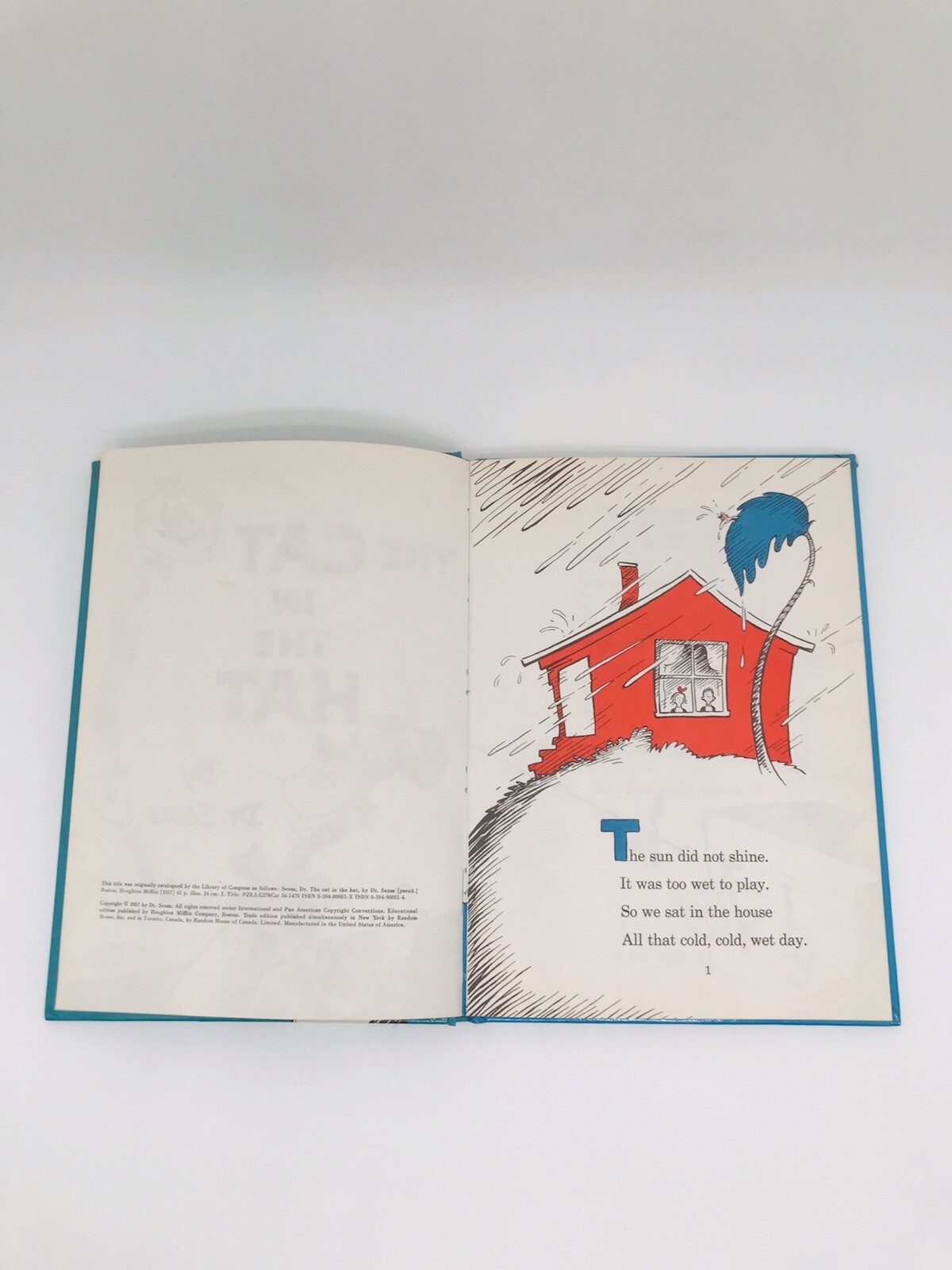 The Cat in the Hat by Dr. Seuss Beginner Vintage Children Book-9.3 In …55