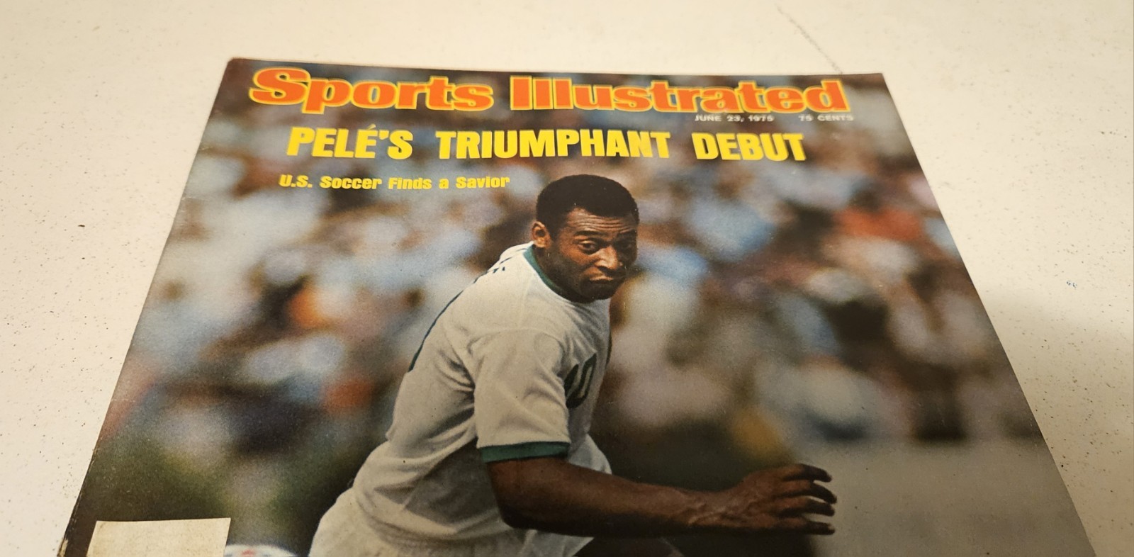 Sports Illustrated Magazine June 23 1975 Pele’s Triumphant Debut R.J. Reynolds
