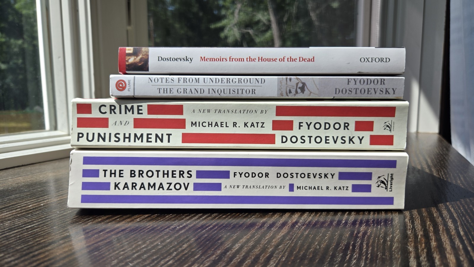 4 Book Bundle Fyodor Dostoevsky – Crime And Punishment, The Brothers Karamazov,