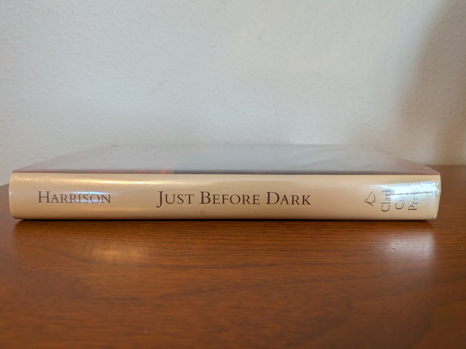 Just Before Dark – Jim Harrison – 1991 1st Ed HC/DJ – Poetry – Clark City Press