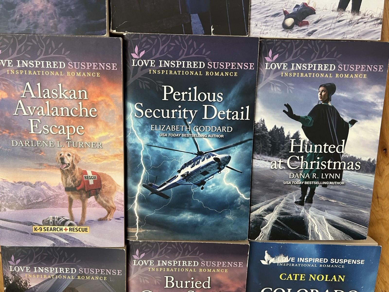 Lot of 12 Love Inspired Suspense Series Romance Paperbacks. 12/2013 to 12/2024