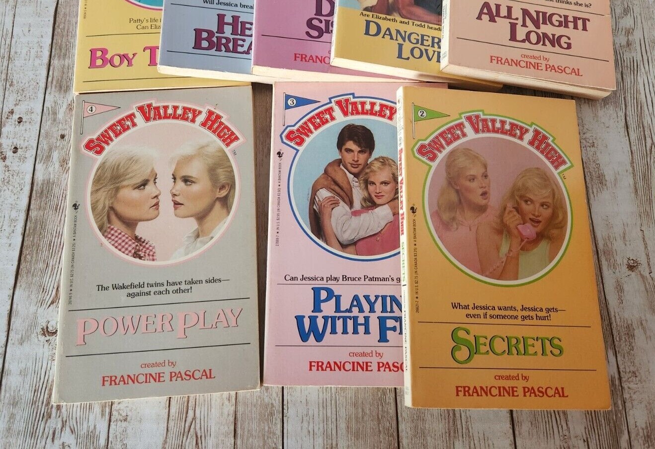 1990’s Sweet Valley High Books BUILD YOUR COLLECTION Francine Pascal Paperback