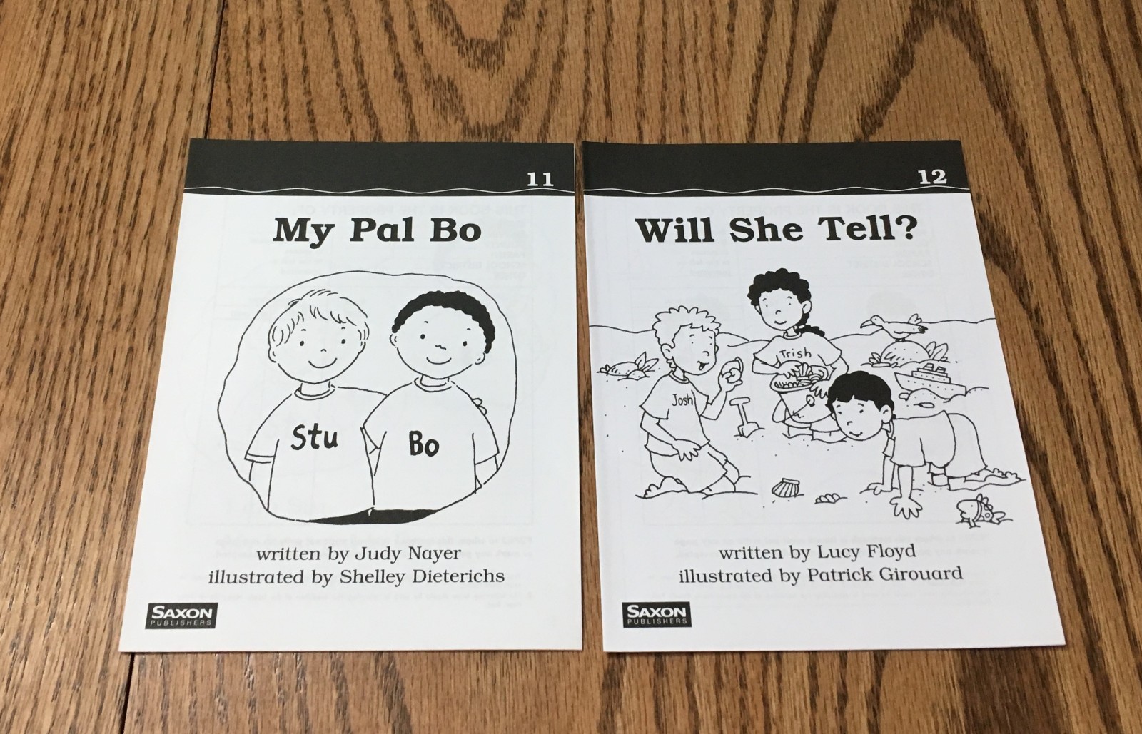 SAXON PHONICS & SPELLING KINDERGARTEN DECODABLE TAKE HOME READERS / BOOKS 1 – 16