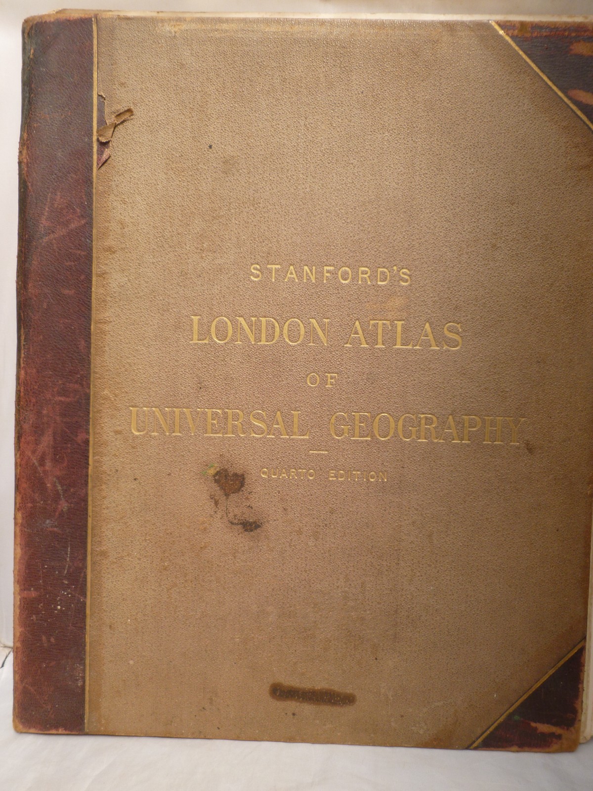 1885 – Stanford’s London Atlas of Universal Geography – 44 Colour Maps -Large HB
