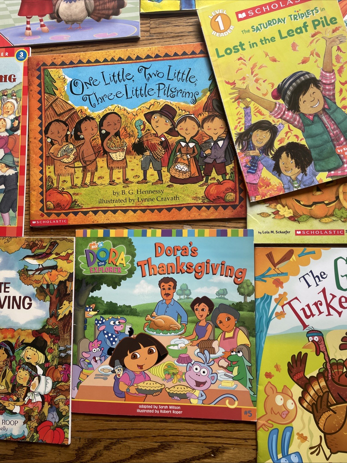 Lot of 20 Thanksgiving Fall Autumn Childrens Kids Books Turkey Holiday Classroom