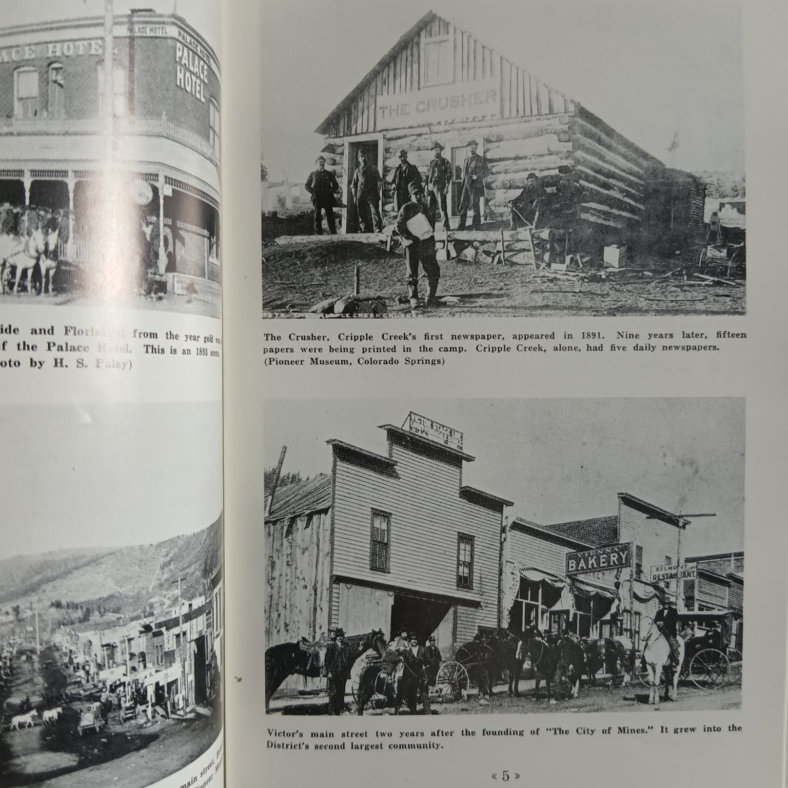 Cripple Creek! Colorado World’s Greatest Gold Camp Booklet Leland Feitz 58 Pages