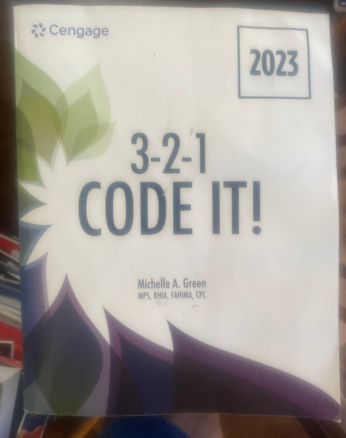 3-2-1 Code It! 2023 Edition – Paperback, by Green Michelle – Good condition