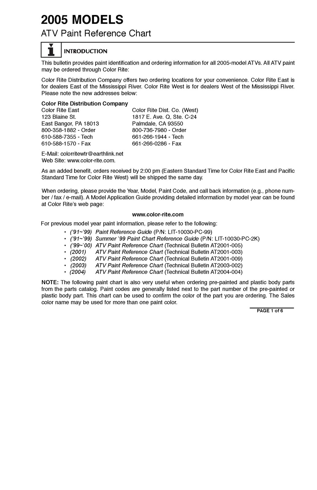 YAMAHA ATV SxS Service Data Manual 1995-2009, ROBUST BOUND – TOUGH FRONT & BACK