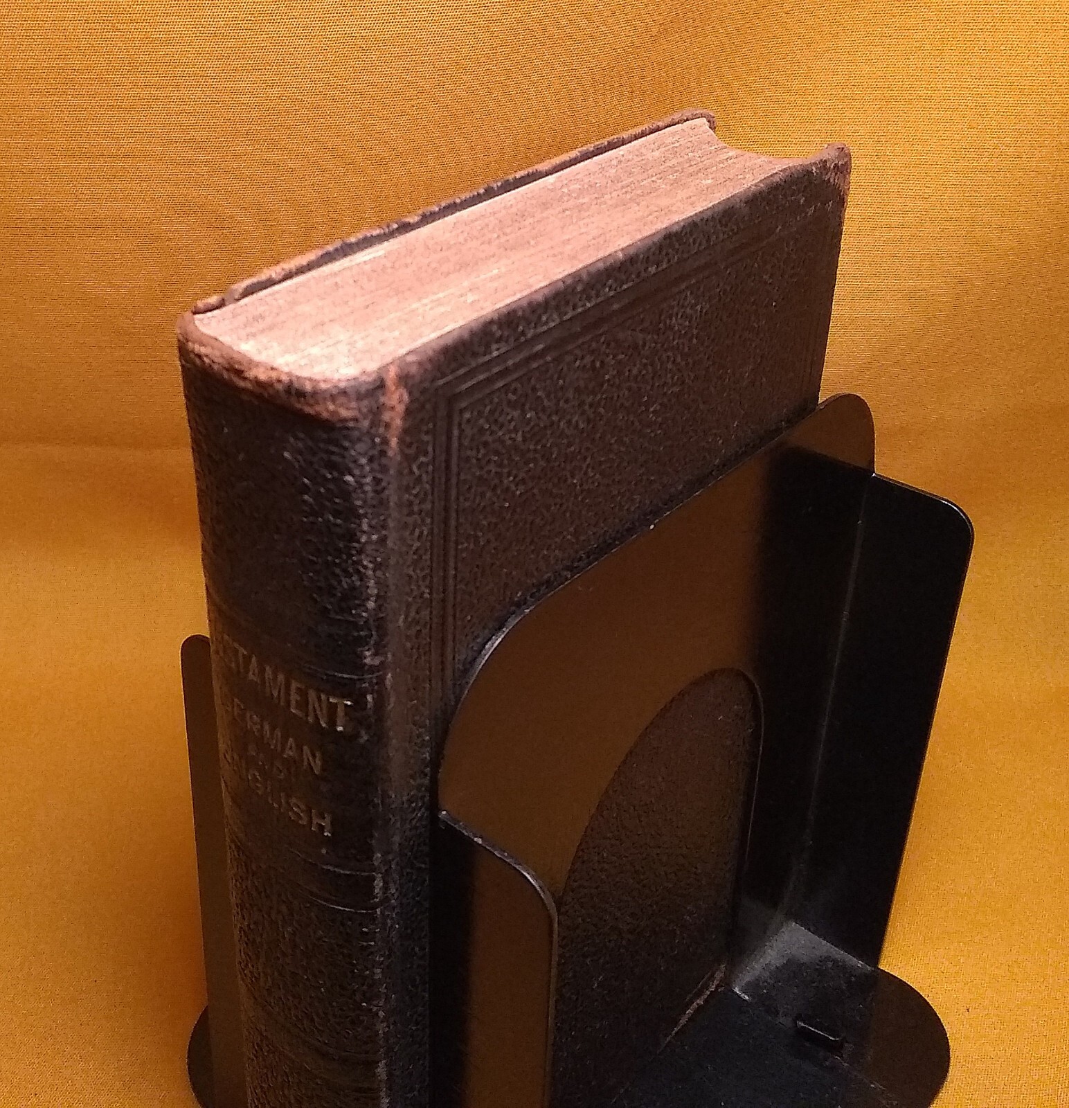 The New Testament German and English text 1898 HC American Bible Society