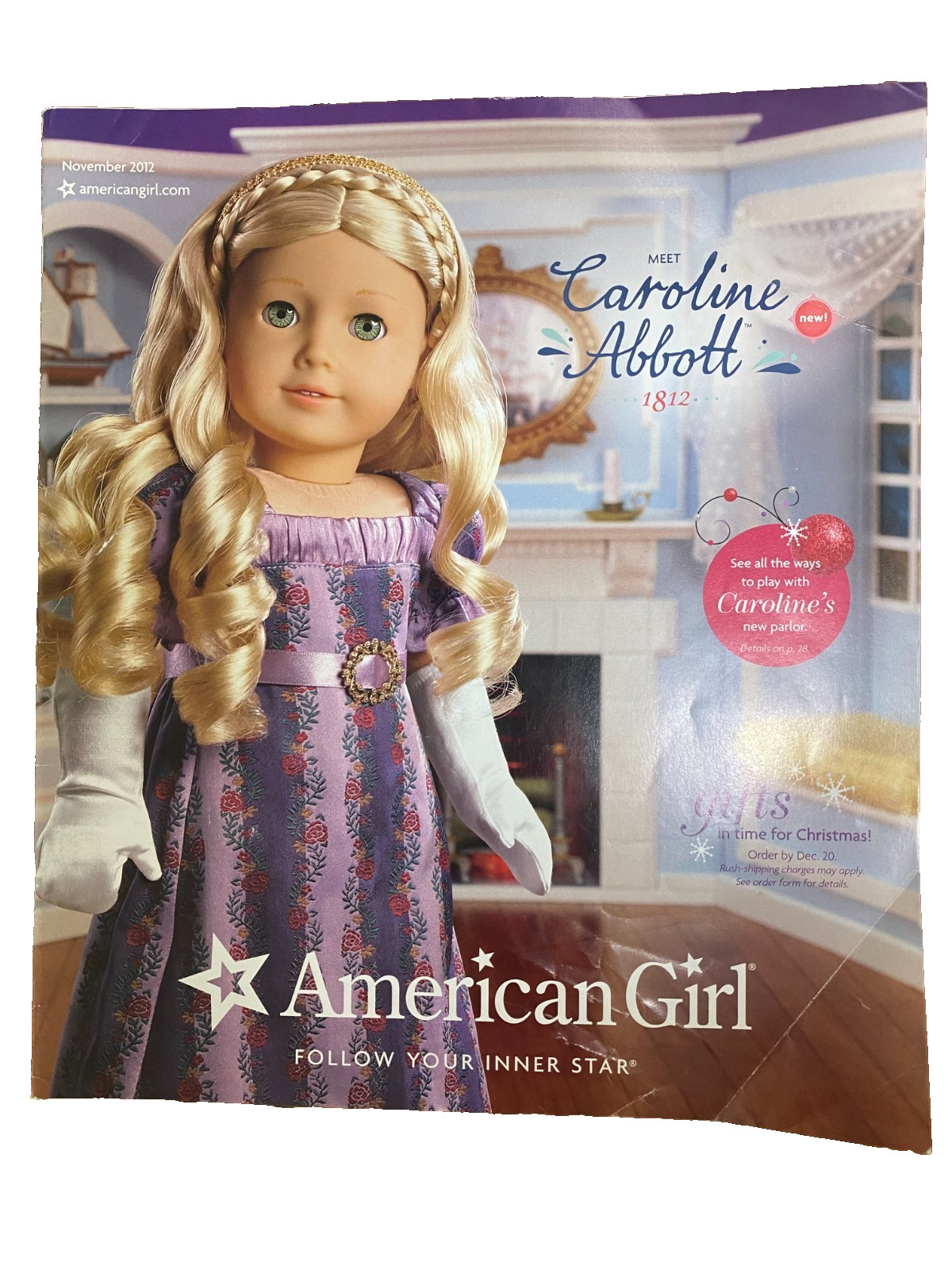 2012 American Girl Doll CATALOG – 56 pages