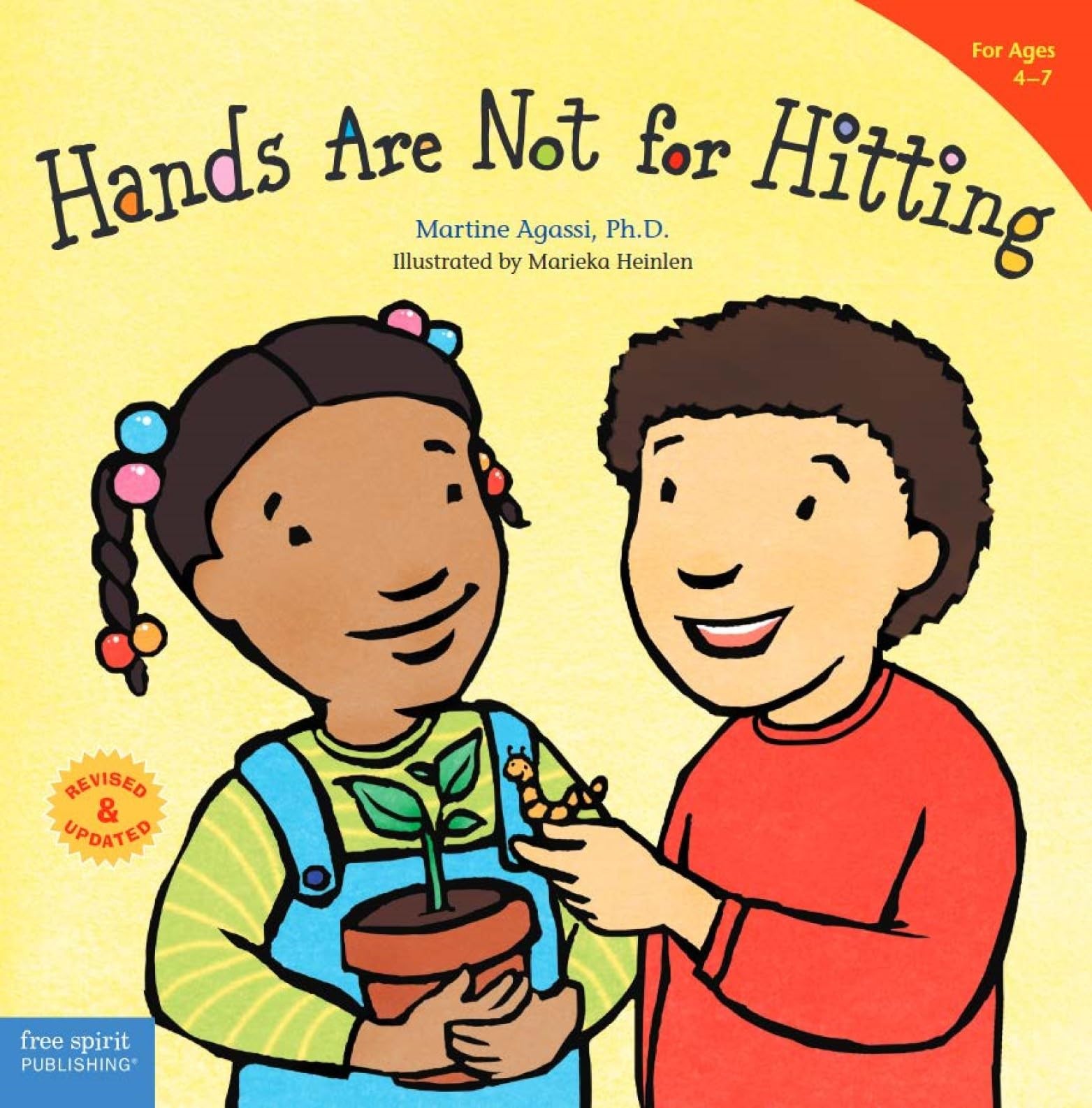 Hands Are Not for Hitting – paperback Agassi, Martine|Heinlen, Marieka
