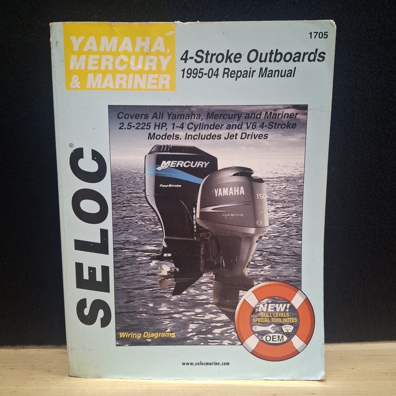 Yamaha Mercury & Mariner Outboards All 4 Stroke Engines 1995-2004 Seloc
