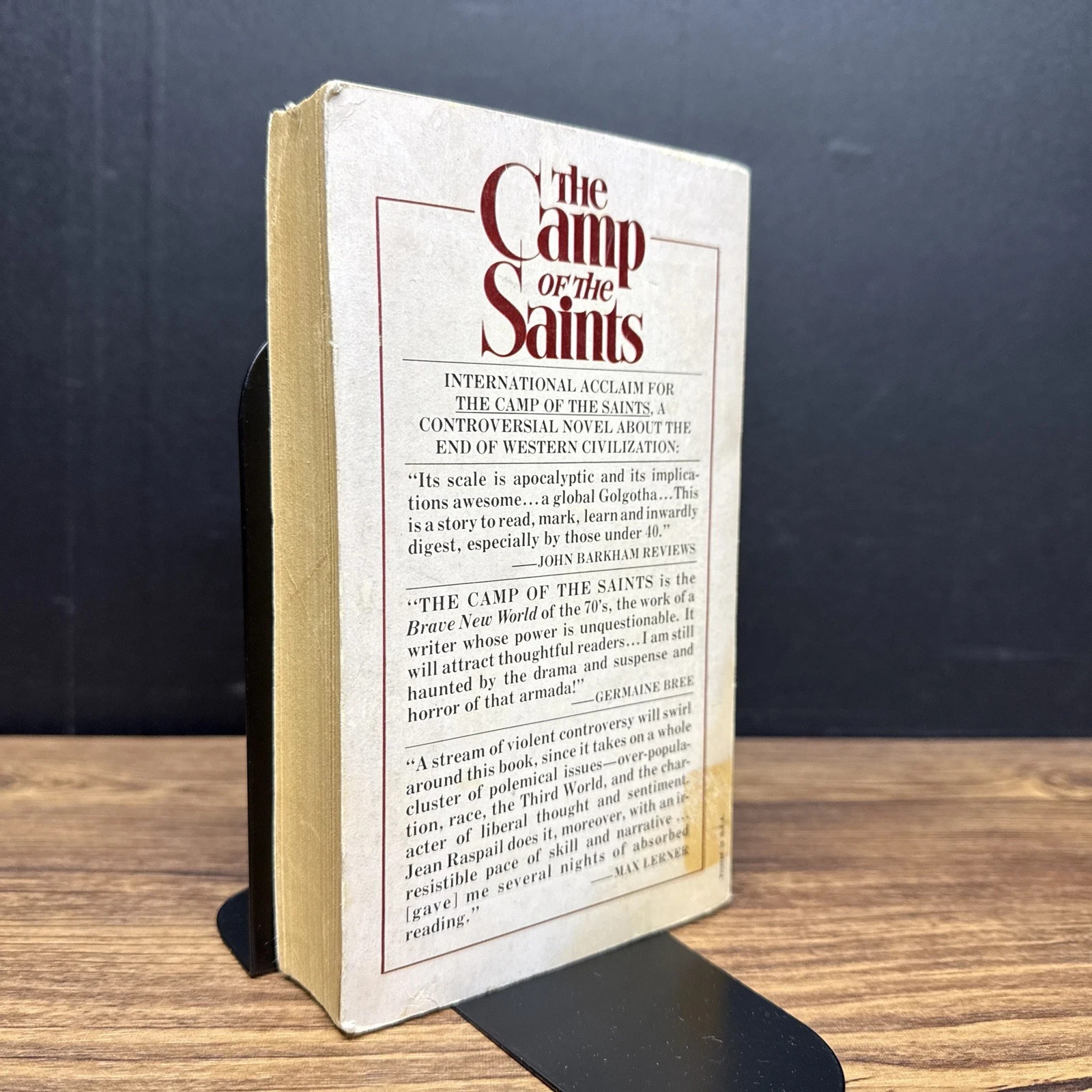 RARE Camp of the Saints by Jean Raspail Paperback 1977 – 1st First Ace Printing