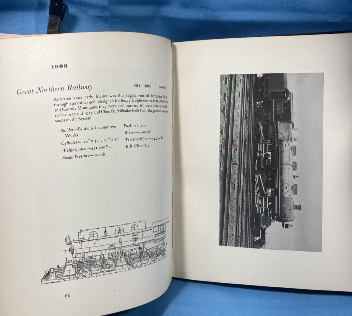 American Locomotives Pub 1950, 256 pages & Highball Pub 1945, 225 pages