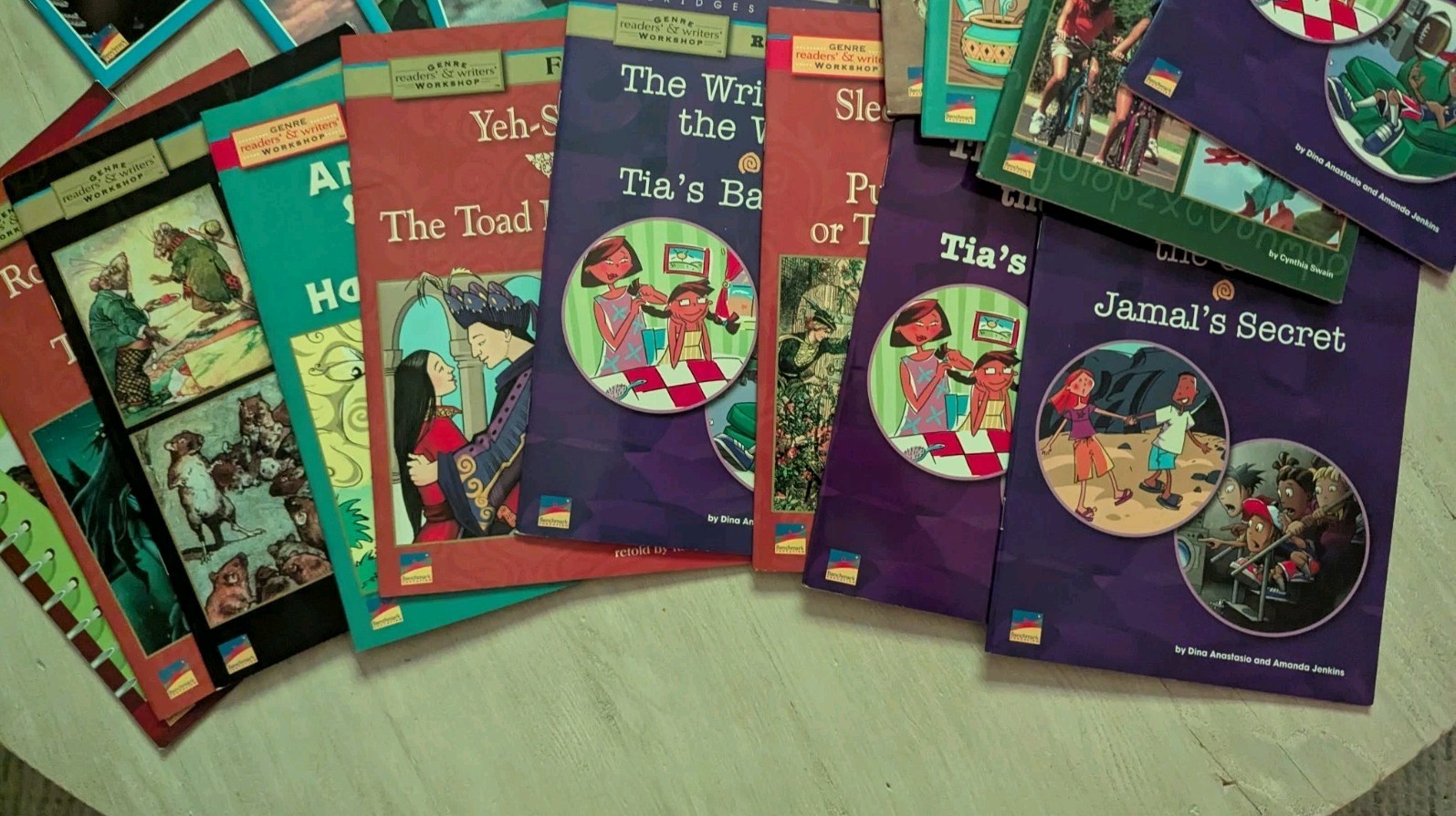 Benchmark Education Books Lot 31 Bridges Genre Workshop Leveled Readers VG
