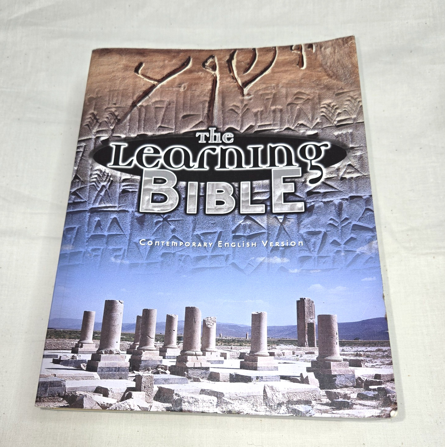 The Learning Bible Contemporary English Version Flex Cover 1995 VTG Pre-Loved