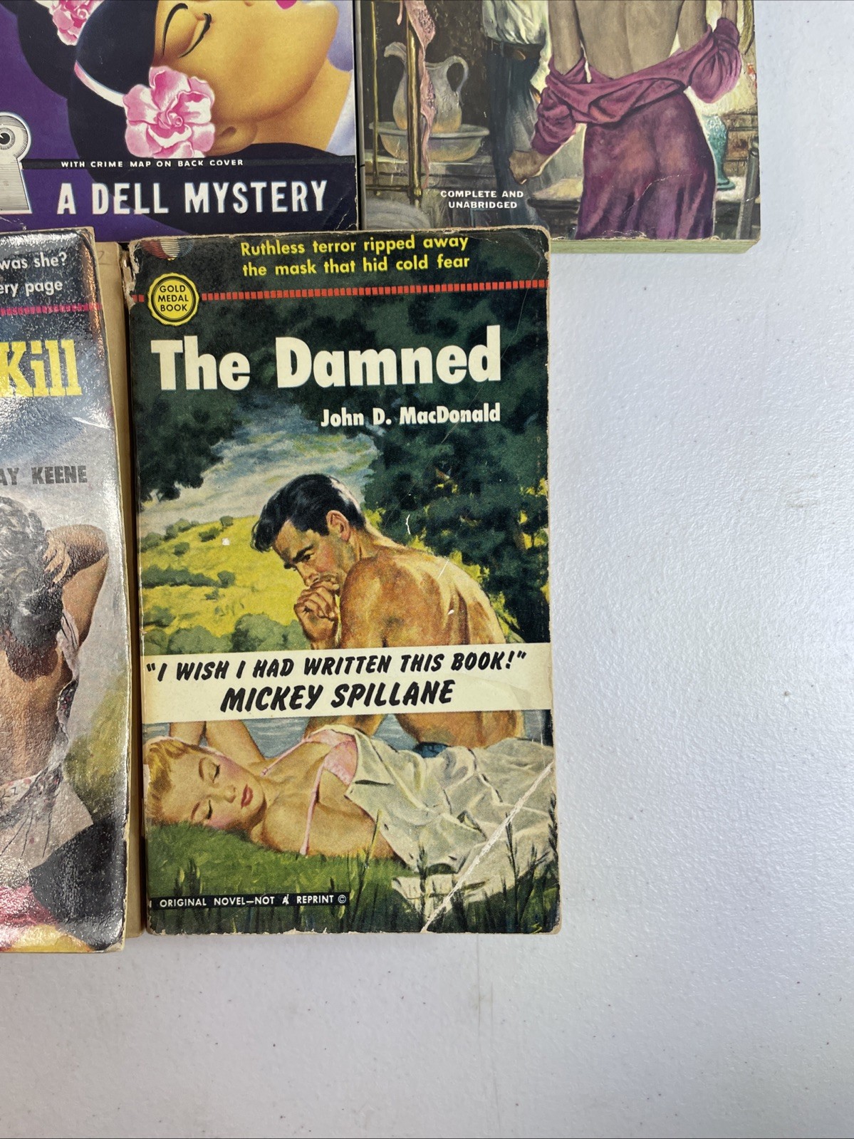 RARE Pulp Novel Pocket Book Paperback Lot Mystery Science Fiction Murder 20G79