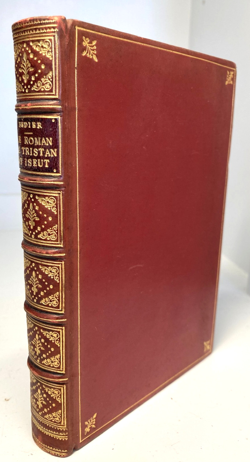1924 Tristan et Iseut Joseph Bédier Fine Leather Binding Hachette London Pollen