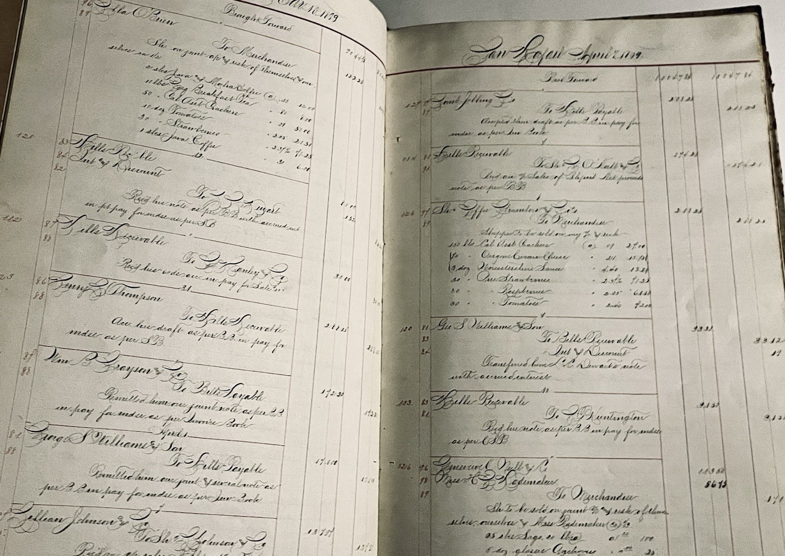 Polytechnic High School 1899 Book – Keeping Fine Calligraphy 39 pages