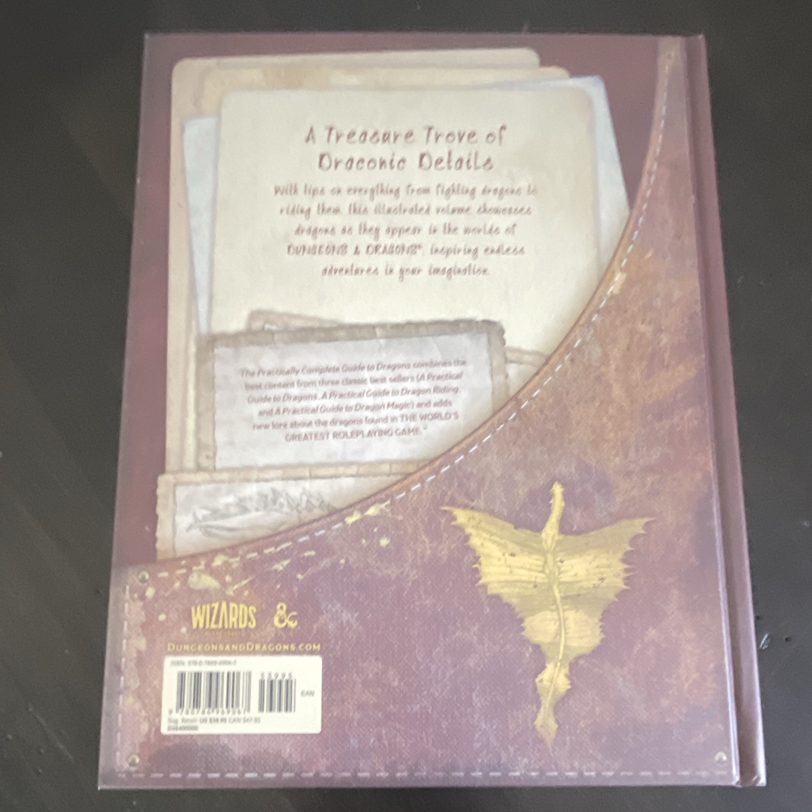 Wizards of the Coast Practically Complete Guide to Dragons HC 2023 D&D Illus
