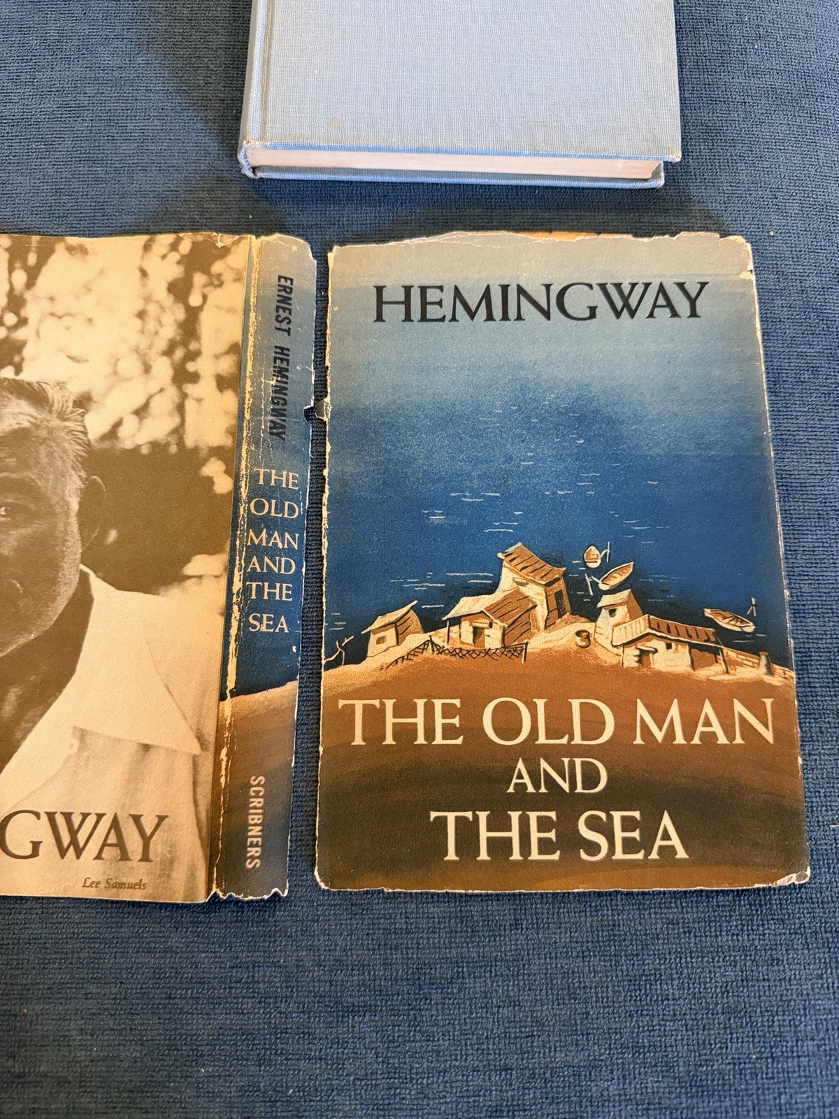 Hemingway Old Man and the Sea 1952 Scribner’s DJ Early Printing HC VG