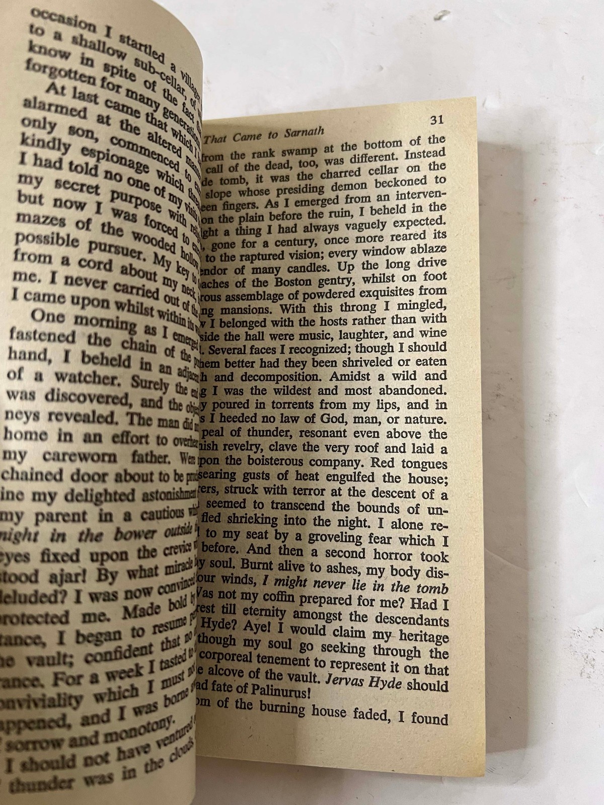 3 HP Lovecraft Books Dream-Quest of Unknown Kadath Doom that came Sarnath Tomb