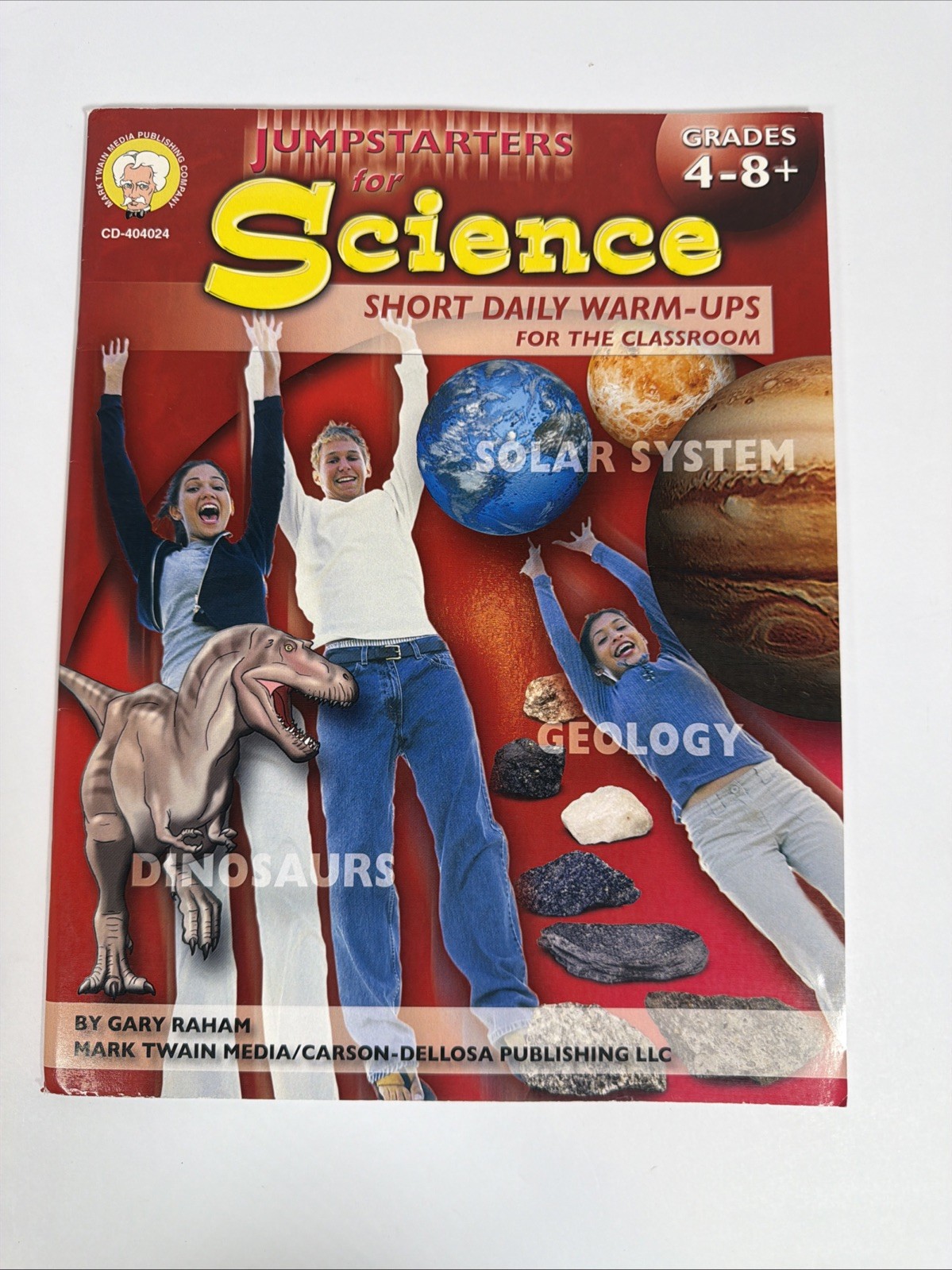 Science Jumpstarters Teacher Resource Book Warm-Ups TOTD Grade 4-8