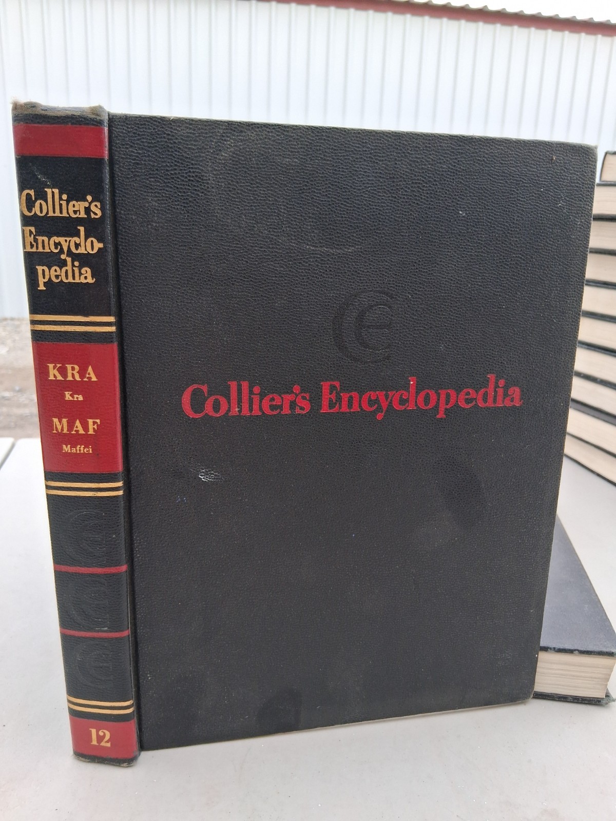 1957 Collier’s Encyclopedia Volume 1 – 20 Complete Set, See Photos