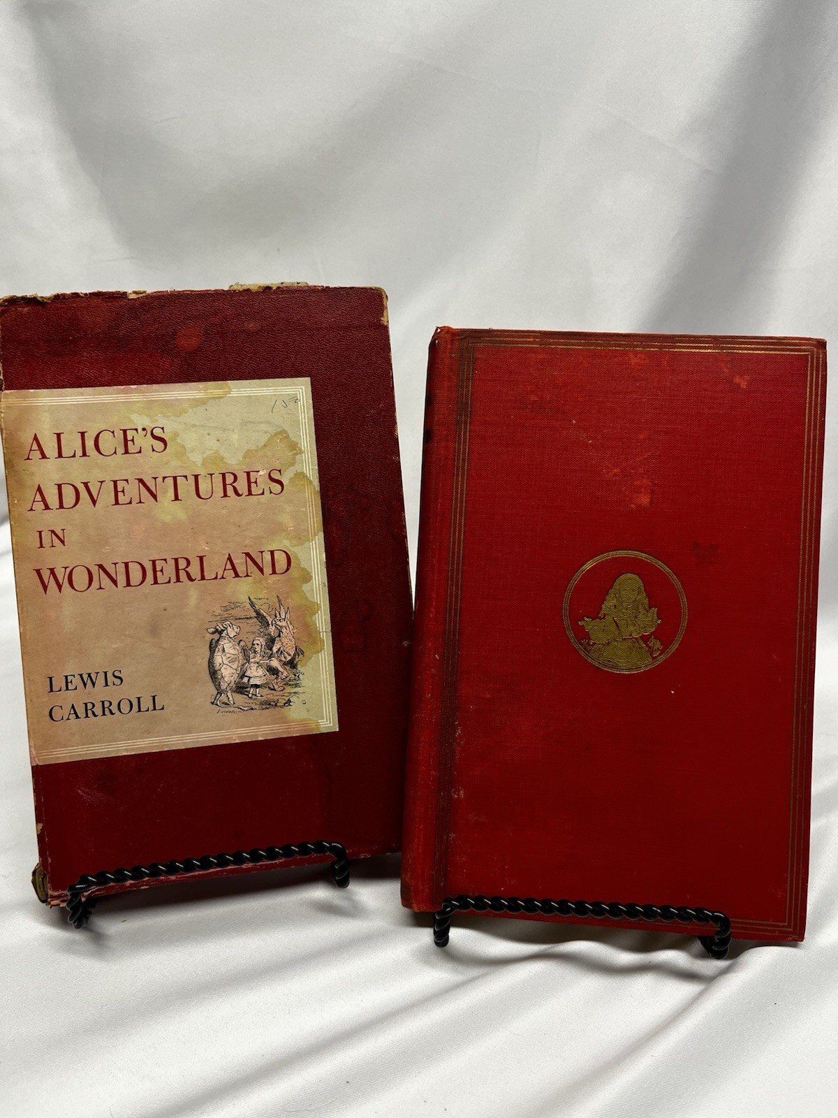 Lewis Carroll Alice’s Adventures Facsimile Hardcover Tenniel Doubleday 1942 DJ