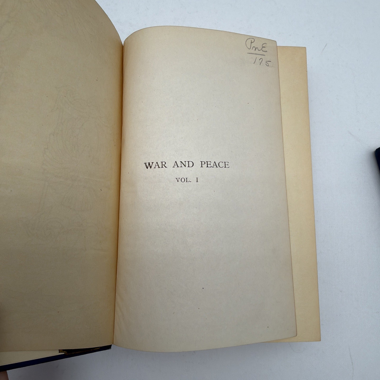 War and Peace Leo Tolstoy 1898 Vol I and Vol. III (Rare Books)