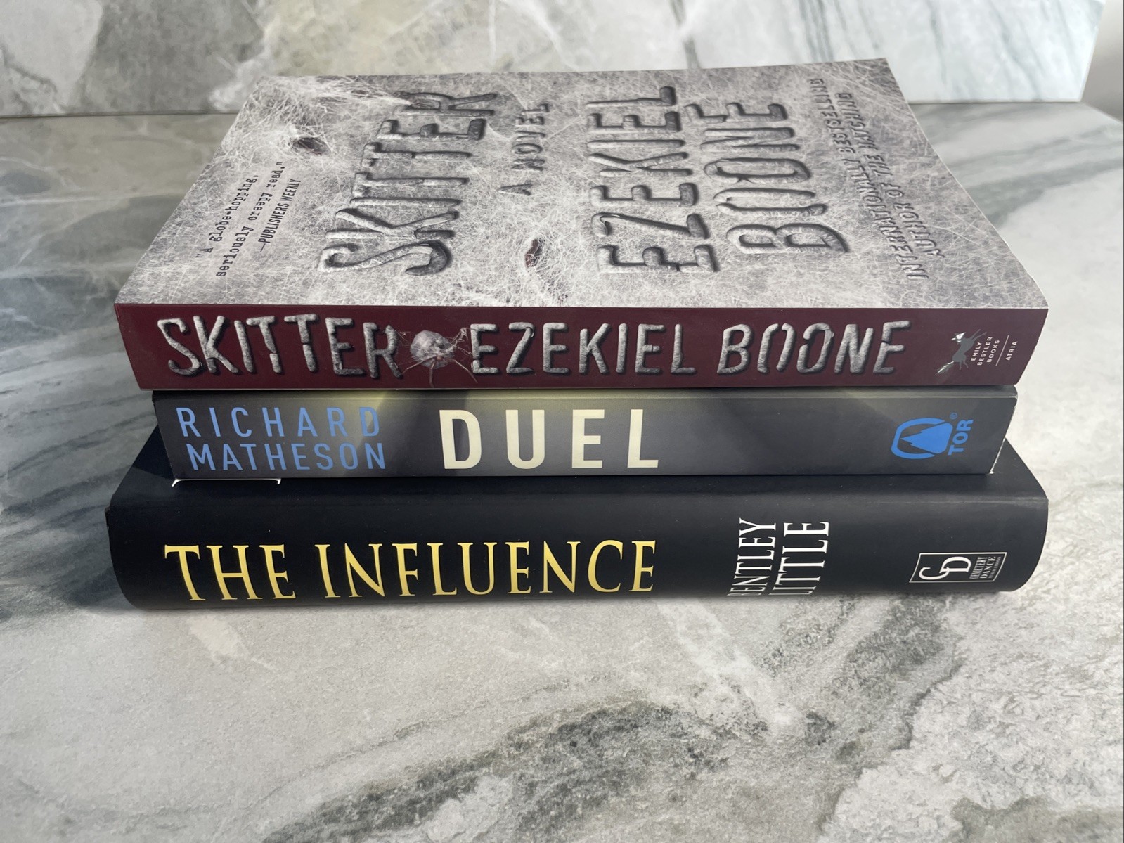 3 Books Horror Richard Matheson Bentley Little 2 PBK 1 HC