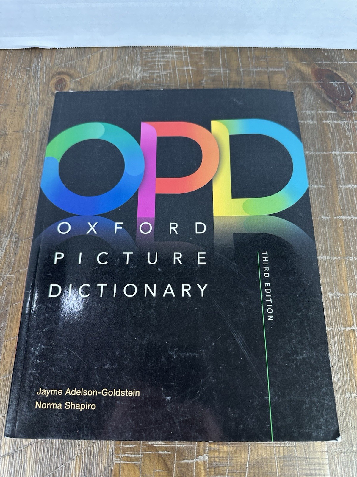 Oxford Picture Dictionary Third Edition: Monolingual Dictionary Paperback