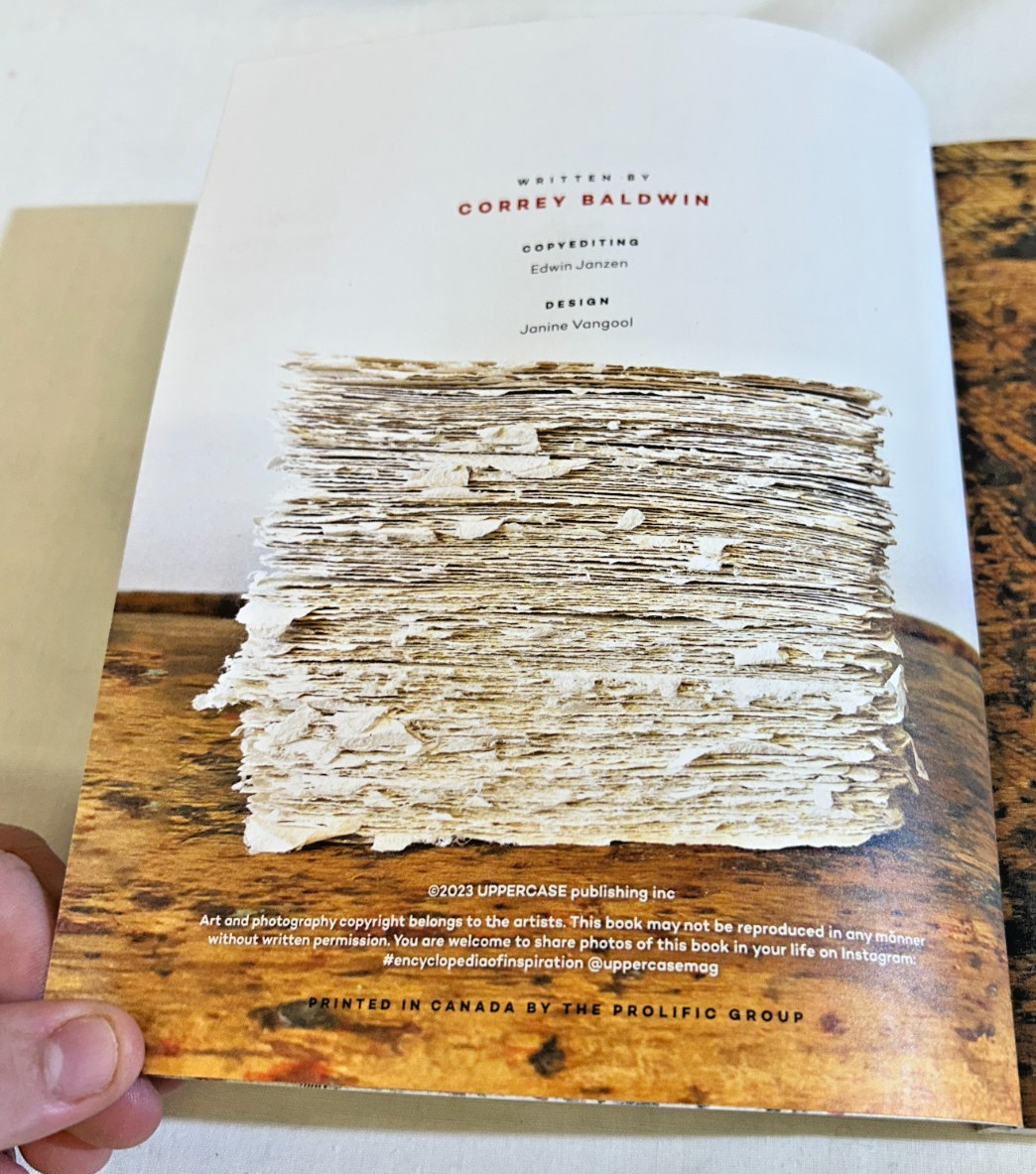 Rag &Pulp: Creativity with Paper. Janine Vangool /Uppercase ~ Book ONLY