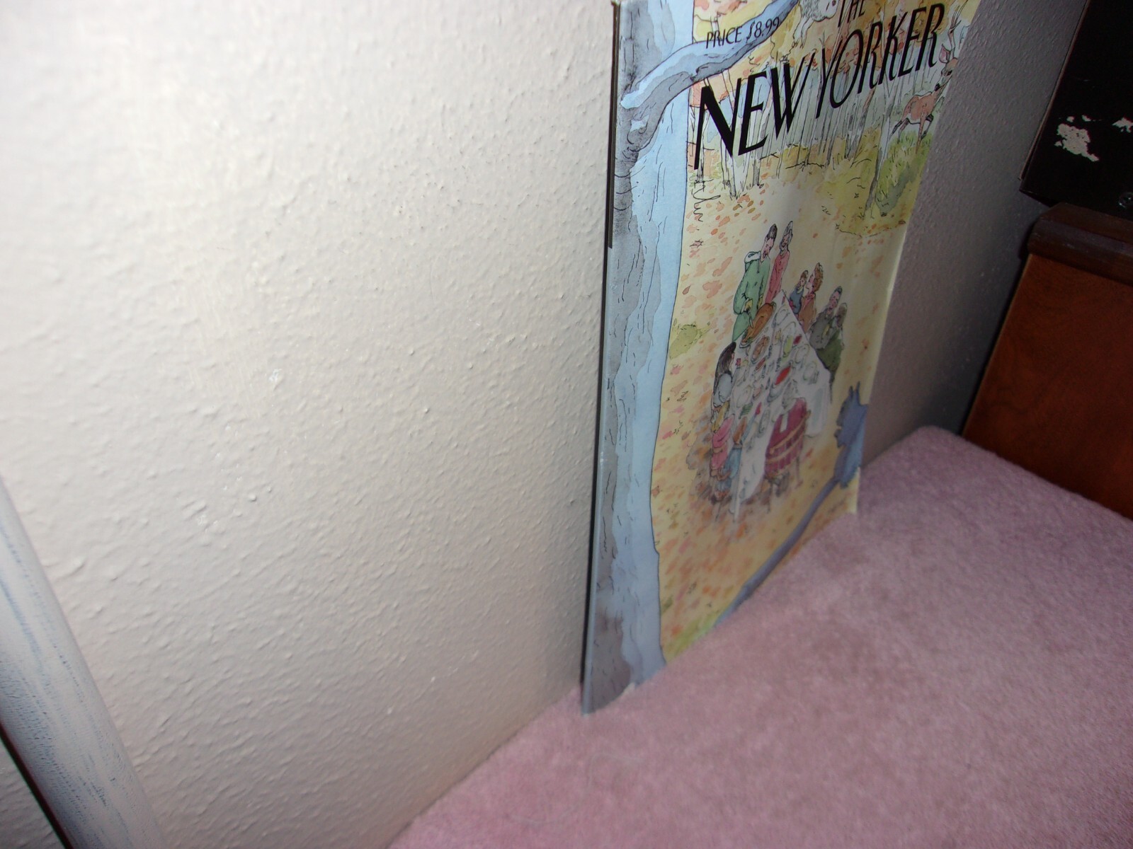 THE NEW YORKER MAGAZINE.. ALL ABOUT TOWN” NOVEMBER. 30., 2020