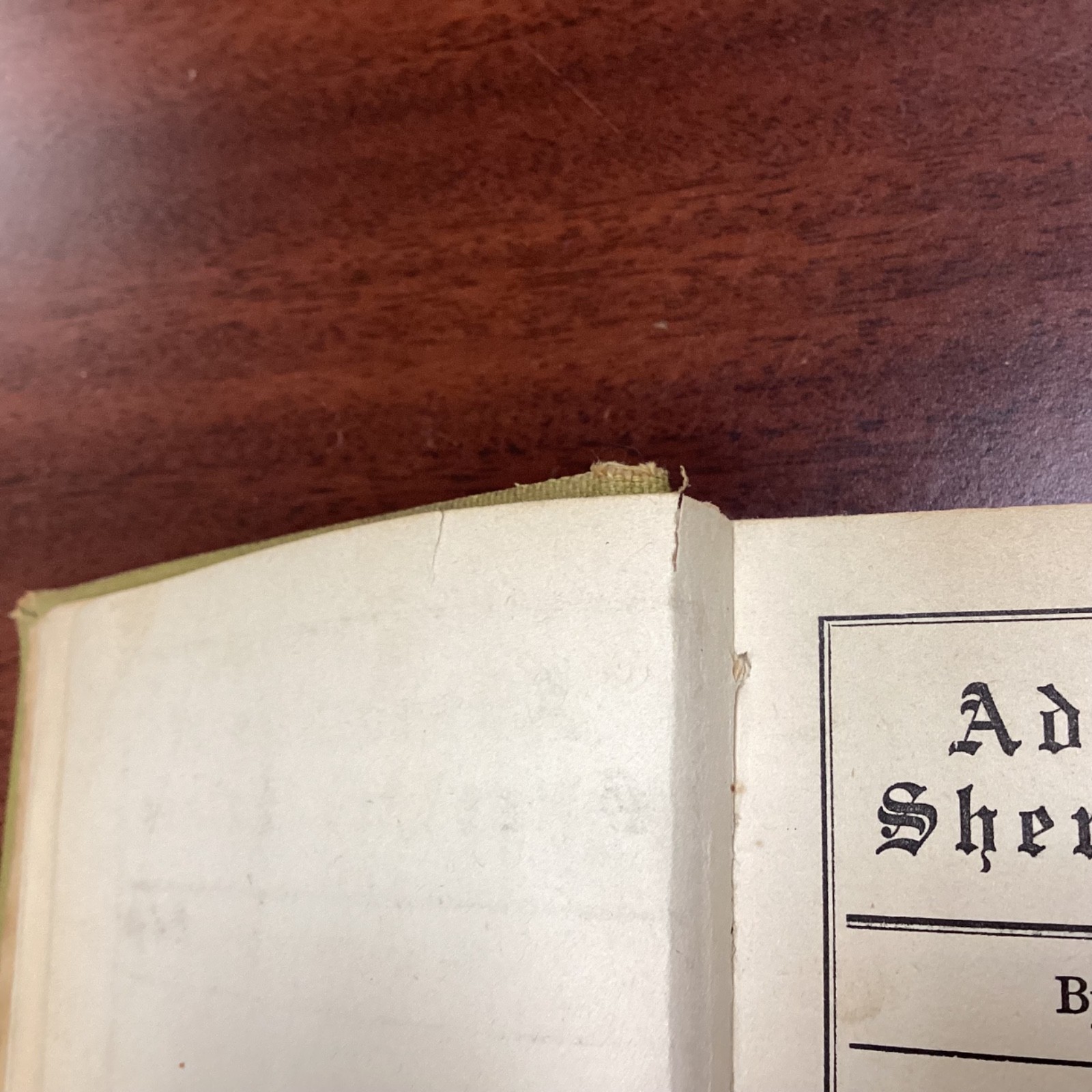1920Vintage Sherlock Holmes A.L. Burt Revolver Lantern Cover Decorative Cloth HC