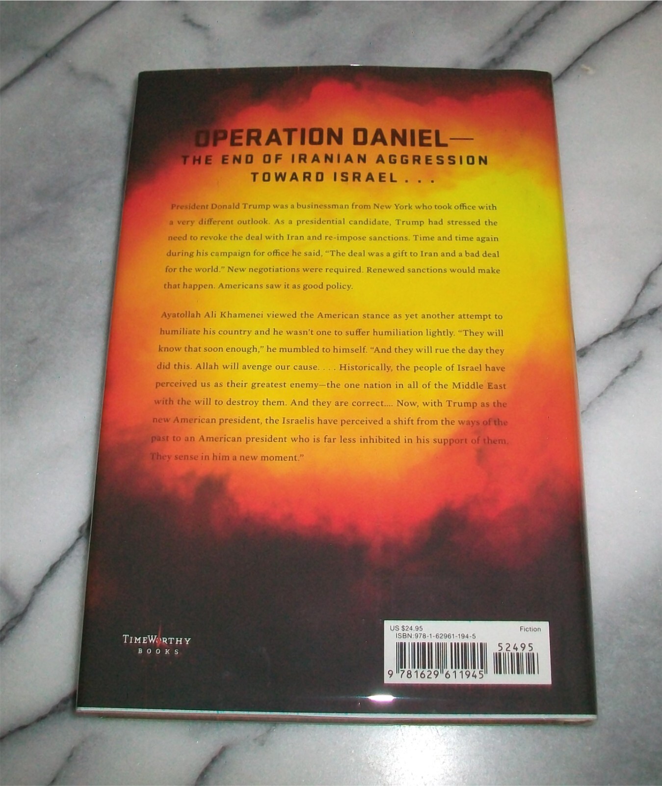 *Signed Bookplate* THE DANIEL OPTION Dr. Mike Evans 2019 Hardcover w/Dust Jacket